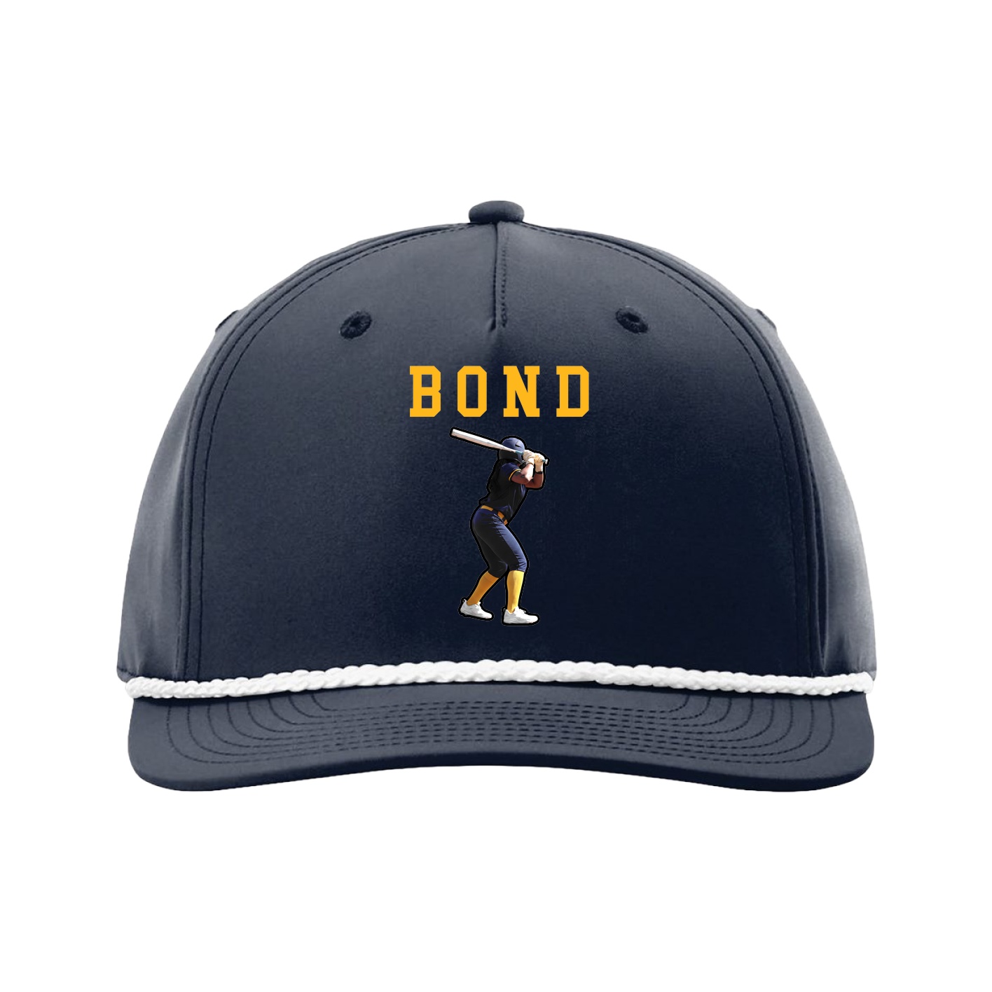 Five-Panel Classic Rope Cap — Shirsey in Navy