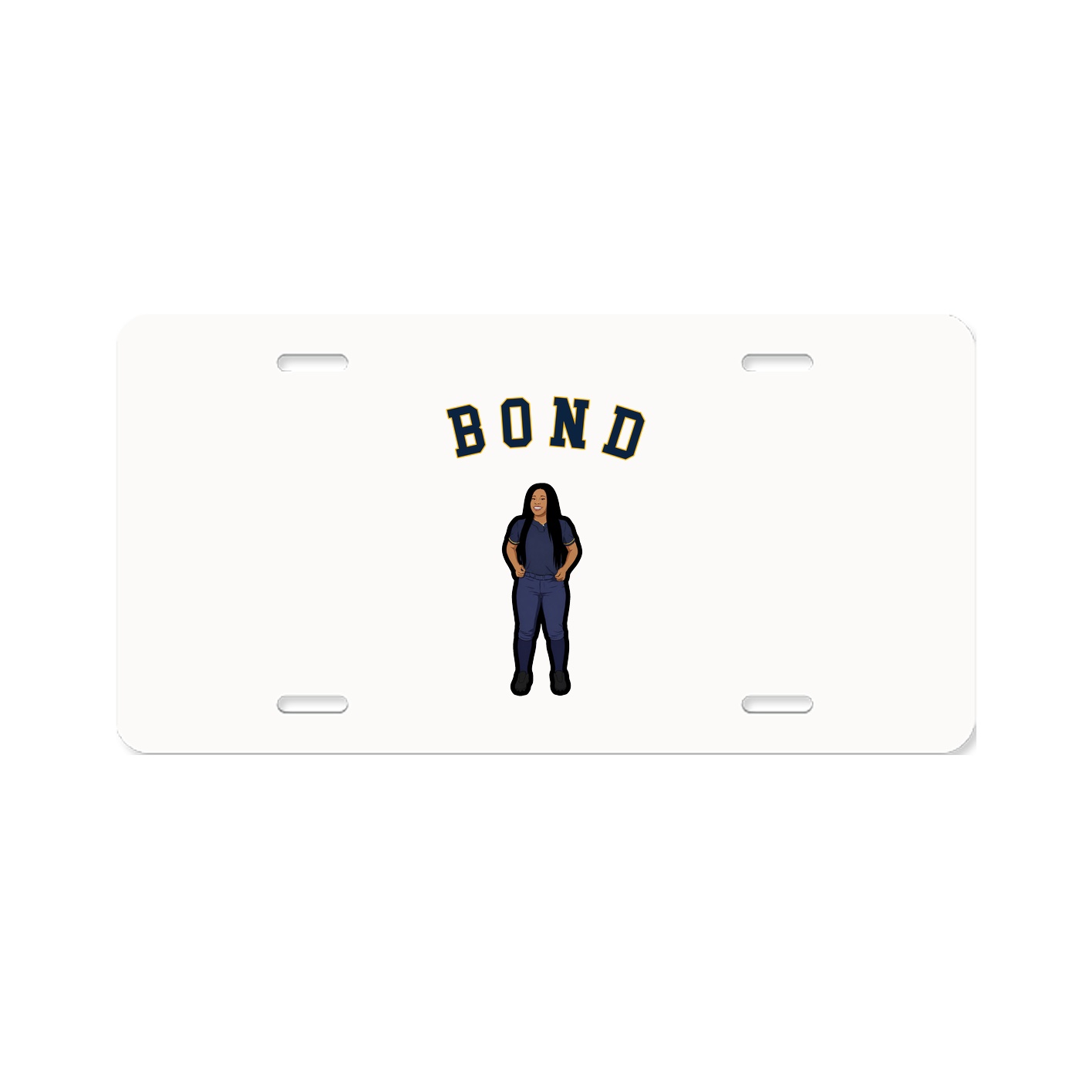 License Plate — Shirsey Arch in Classic