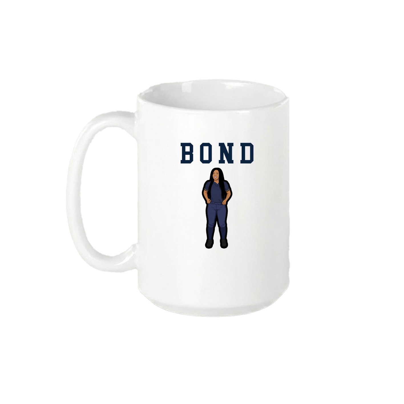 15oz Coffee Mug — Shirsey in White