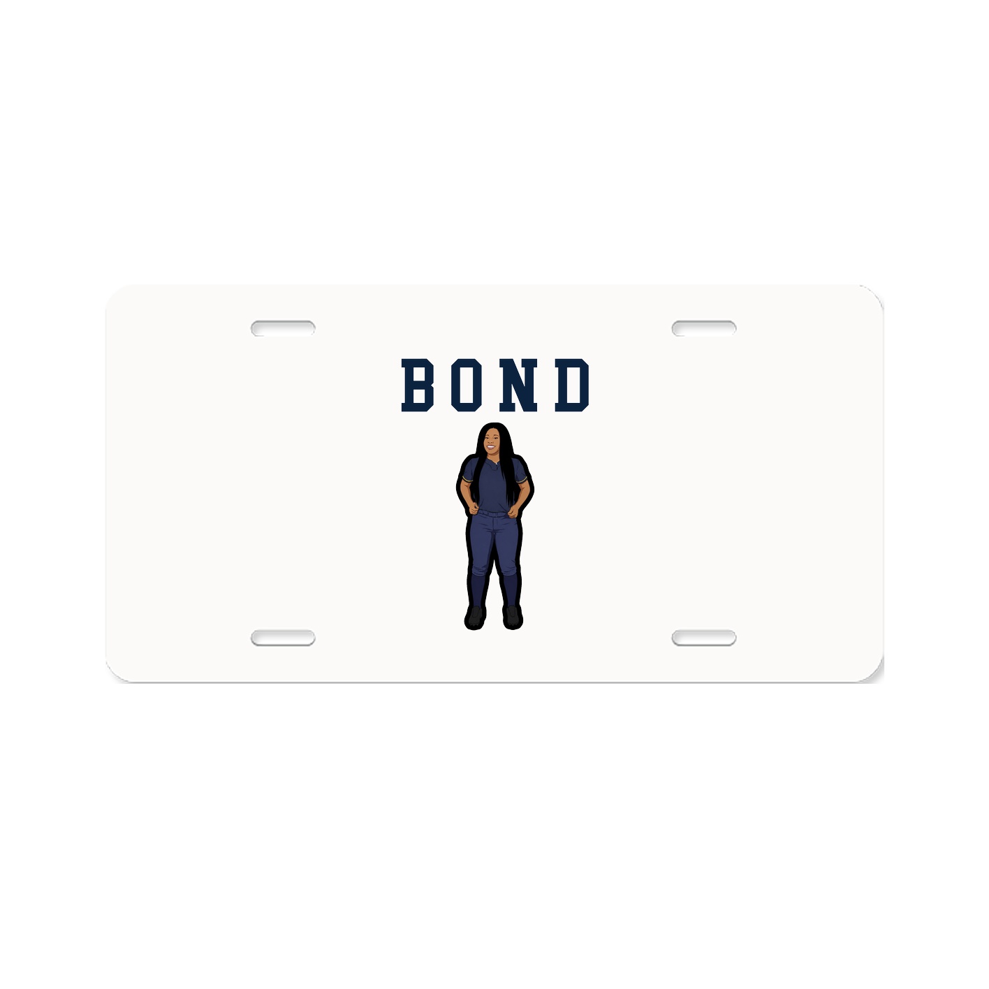 License Plate — Shirsey in Classic