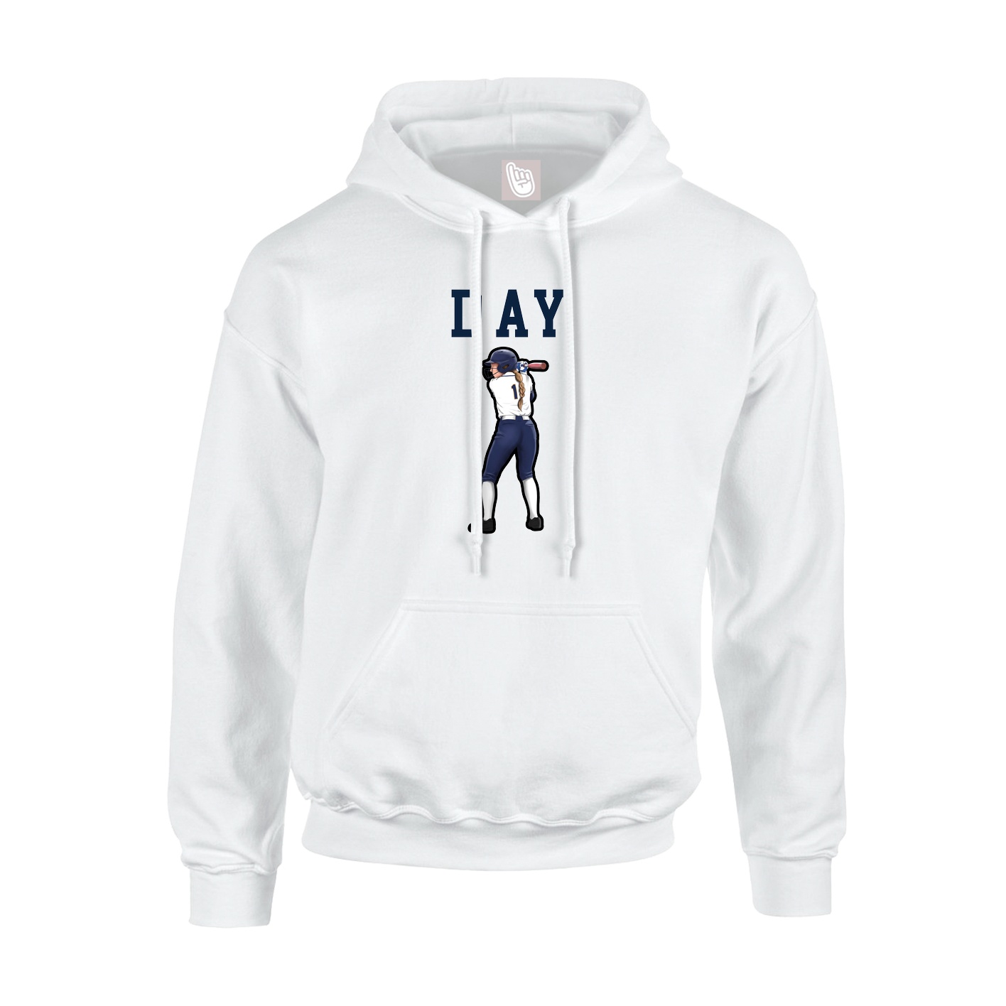 Youth Hoodie — Shirsey in White