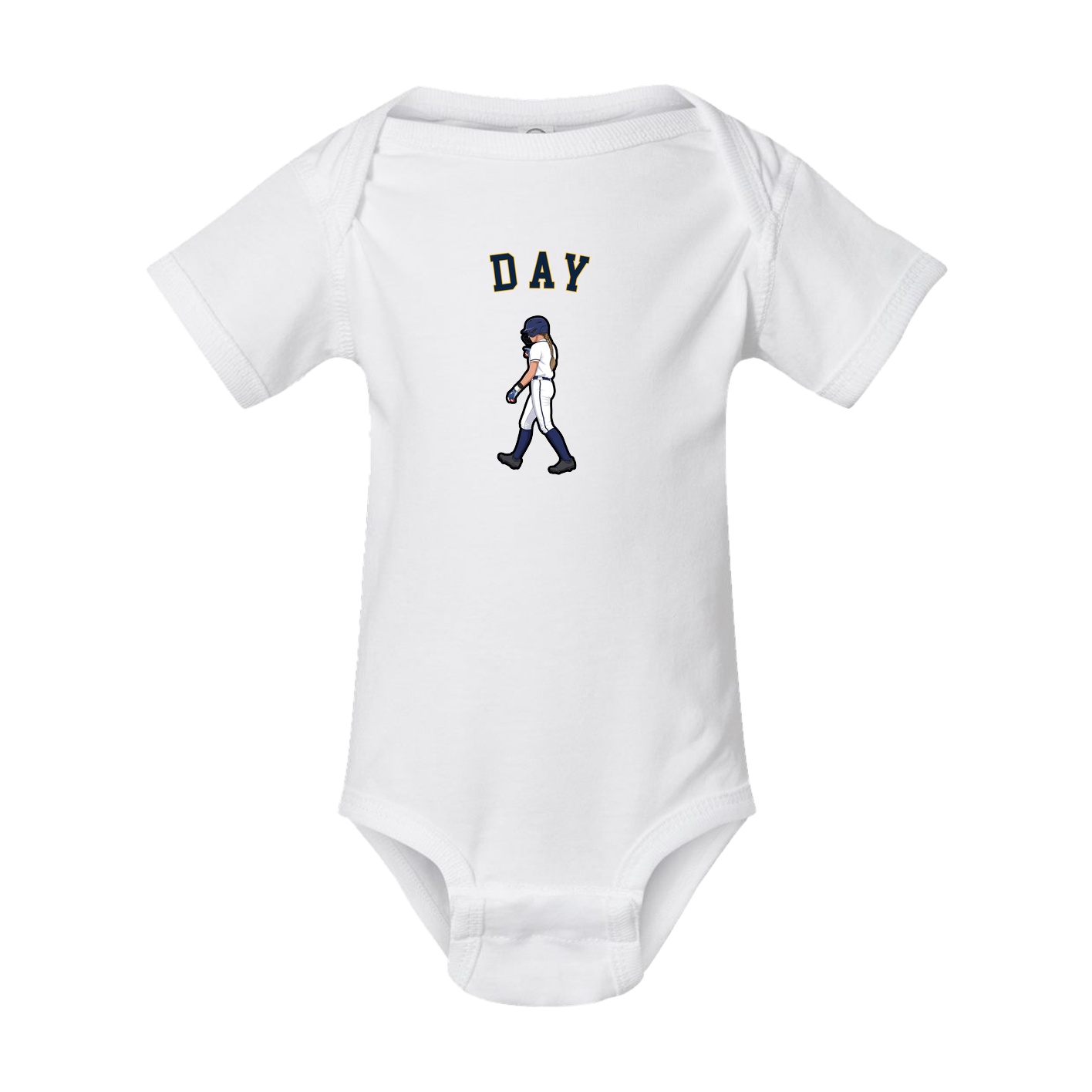 Baby Onesie — Shirsey Arch in White