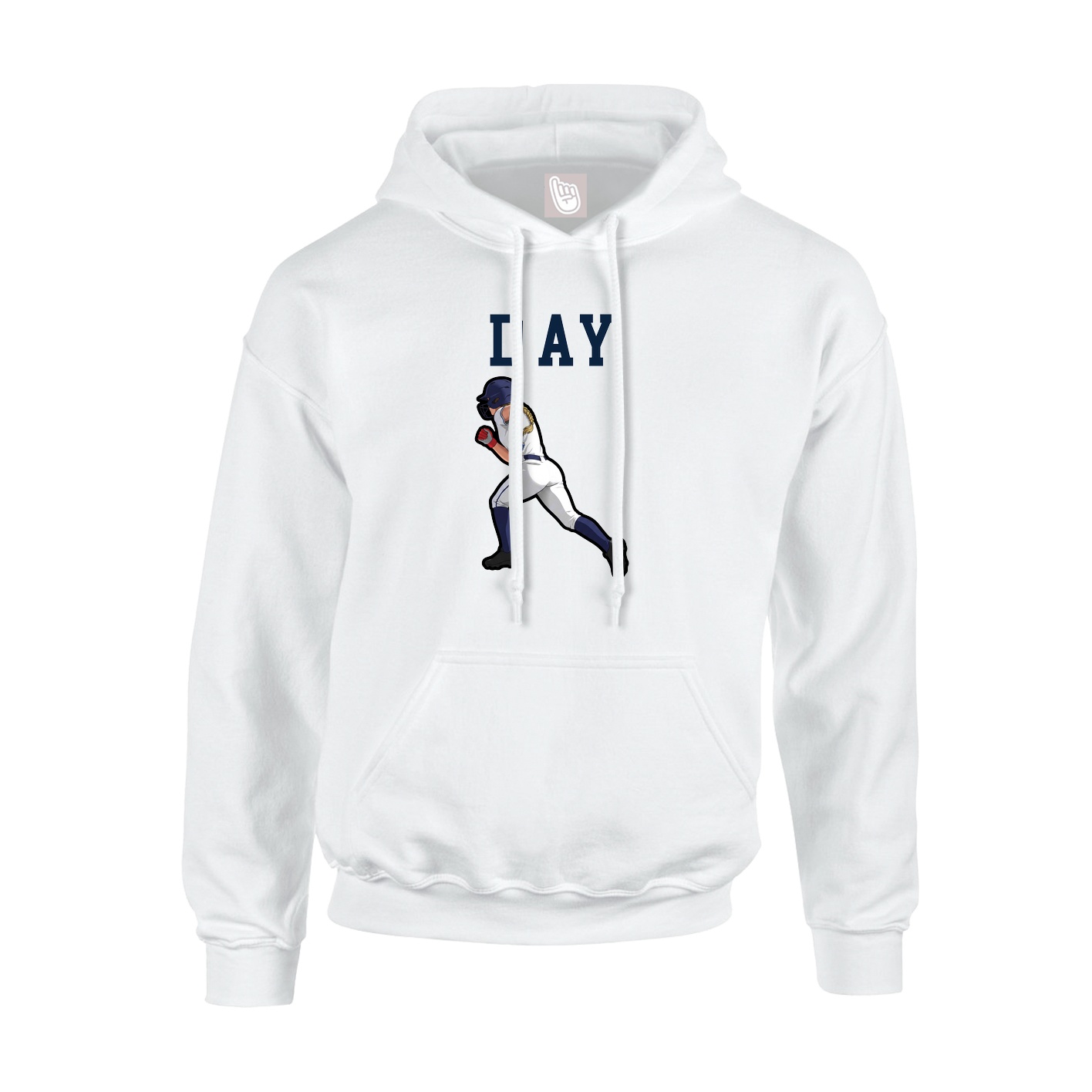 Hoodie — Shirsey in White