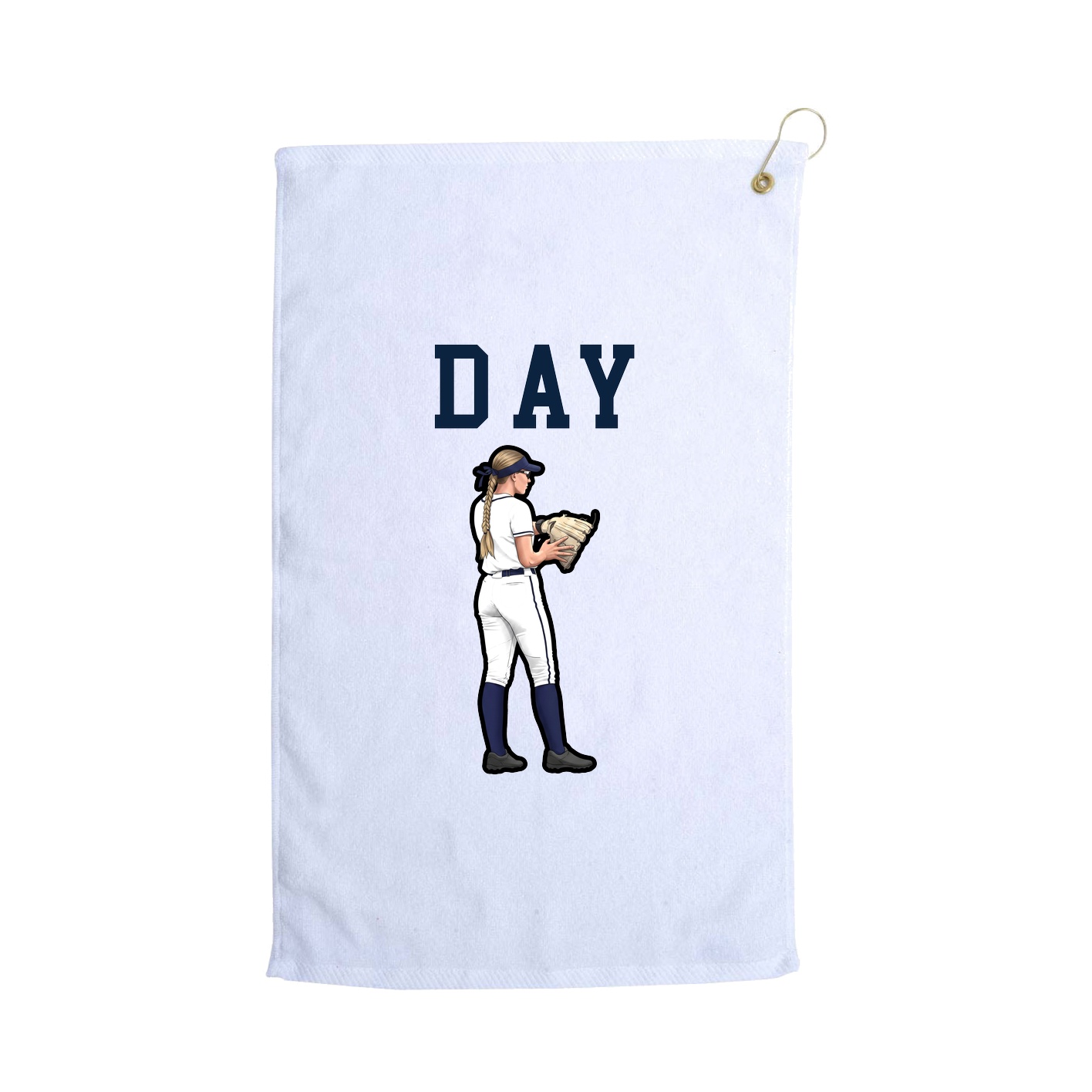 Golf Towel — Shirsey in White