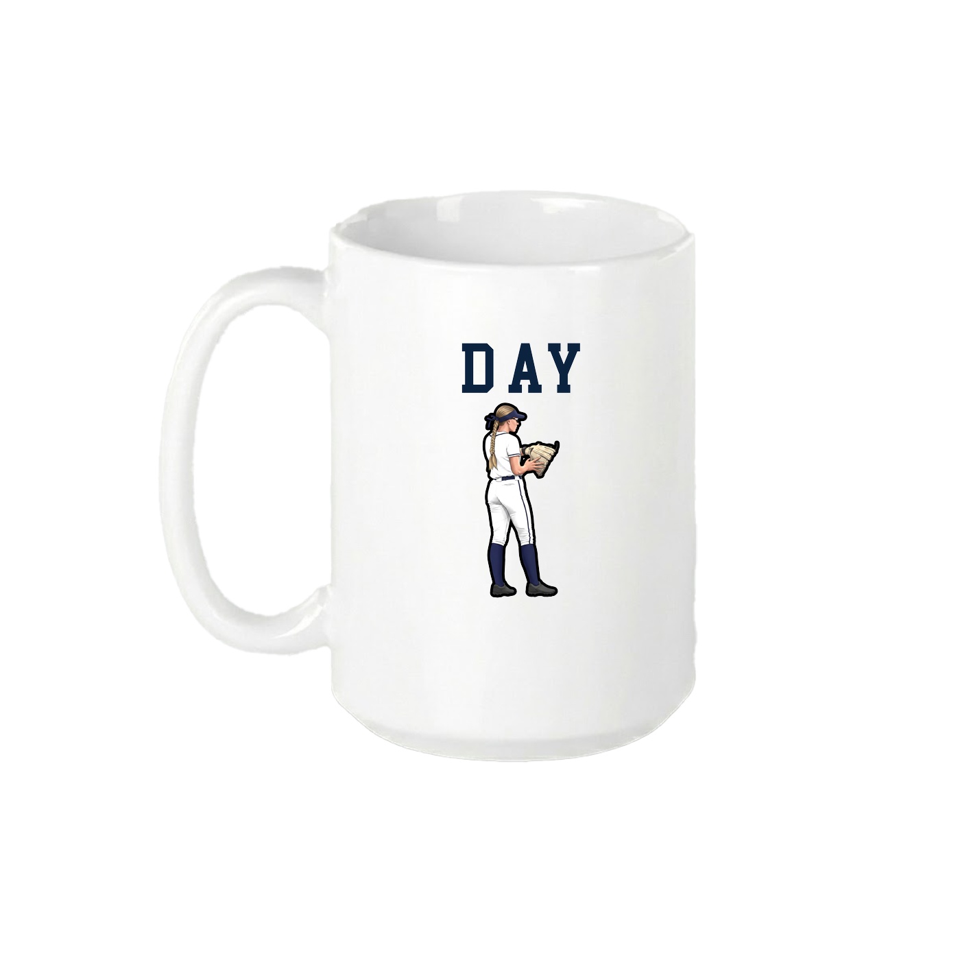 15oz Coffee Mug — Shirsey in White