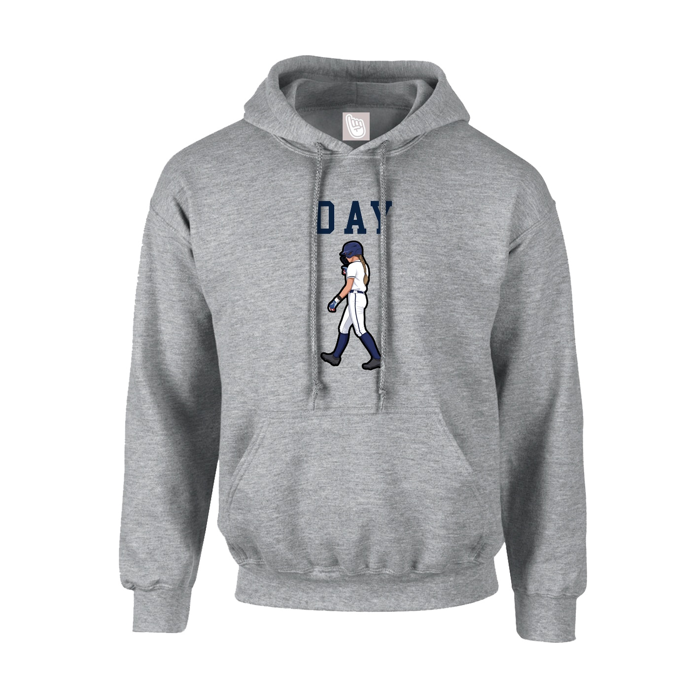 Hoodie — Shirsey in Grey