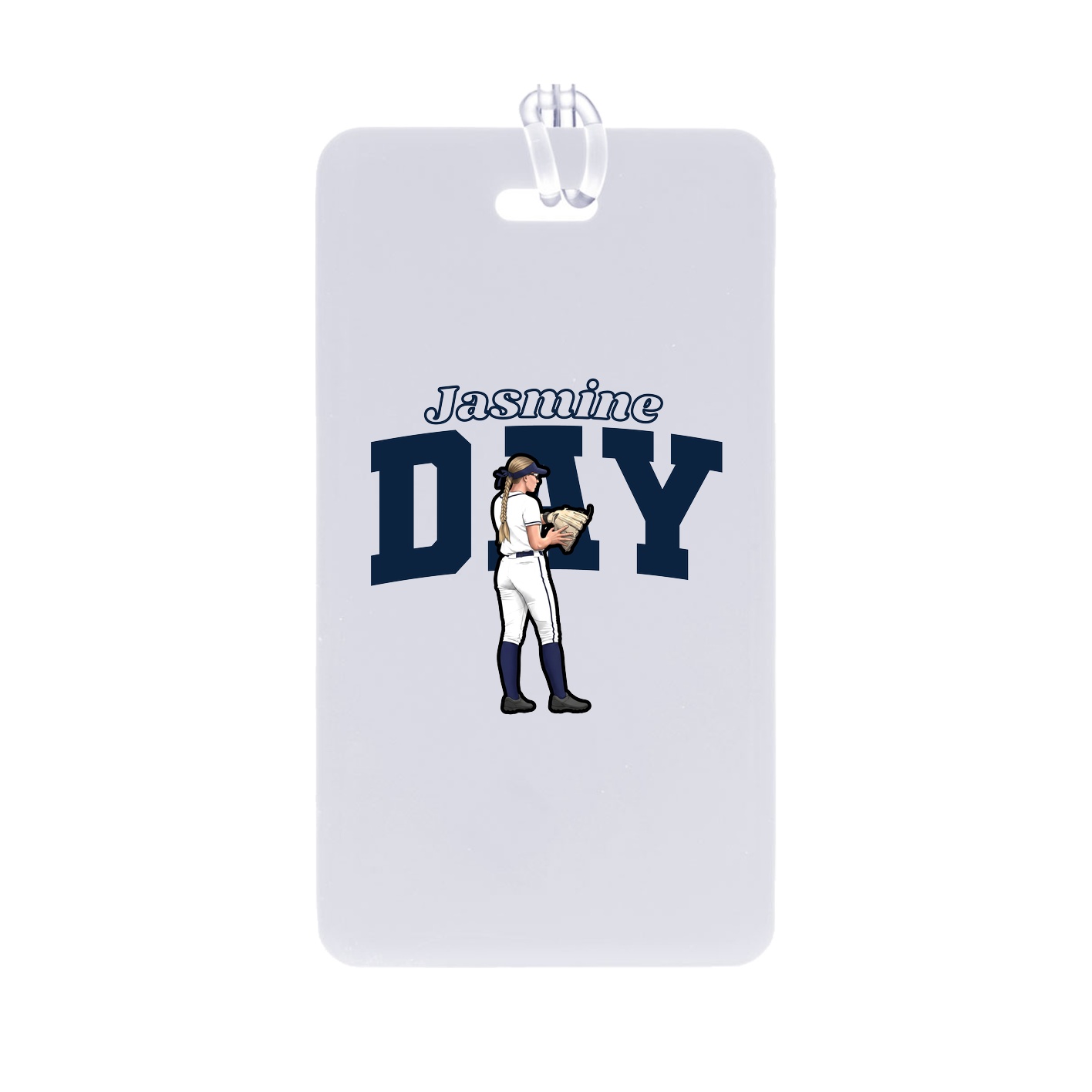 Bag Tag — Name Arch in Classic