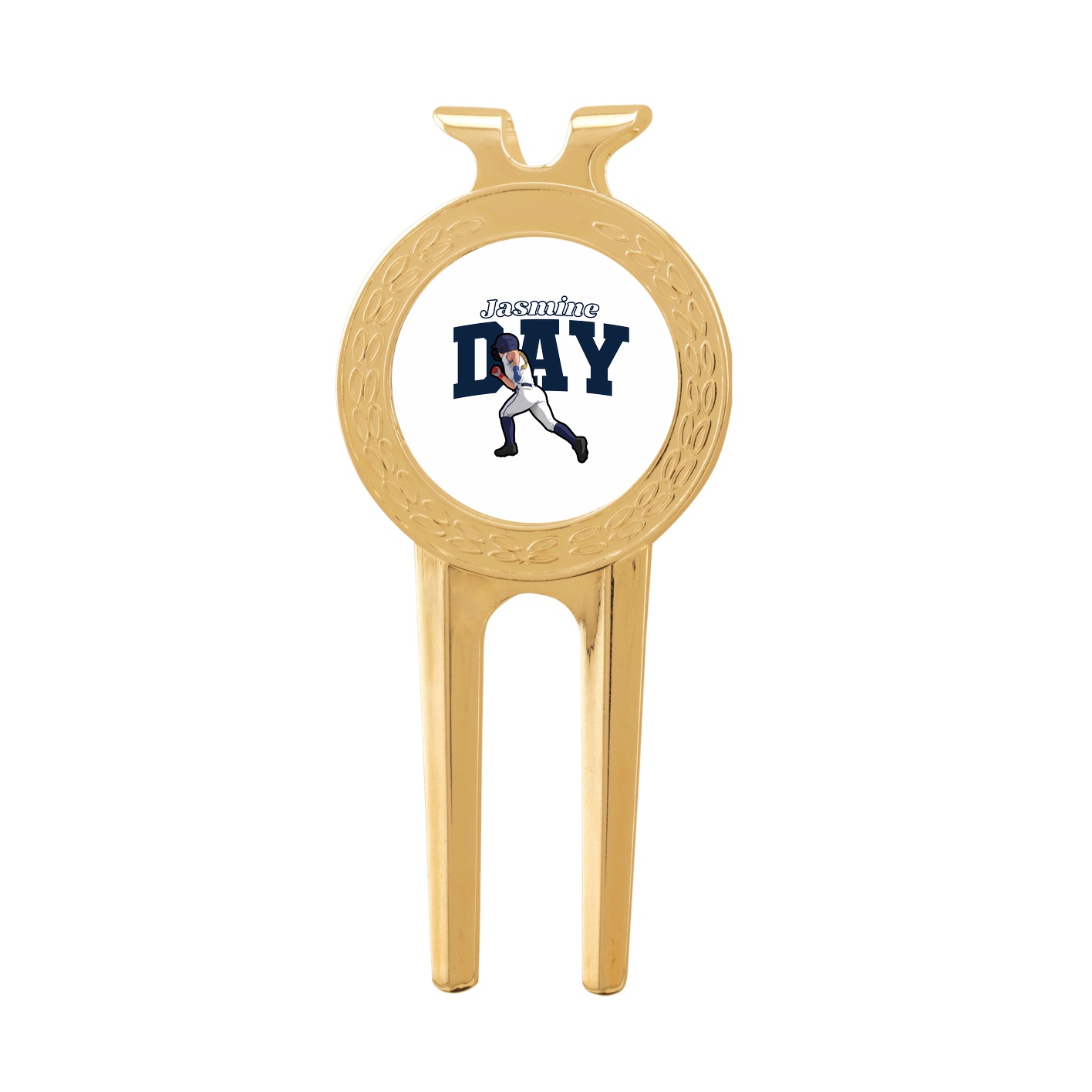 Divot Tool with Ball Marker — Name Arch in Classic
