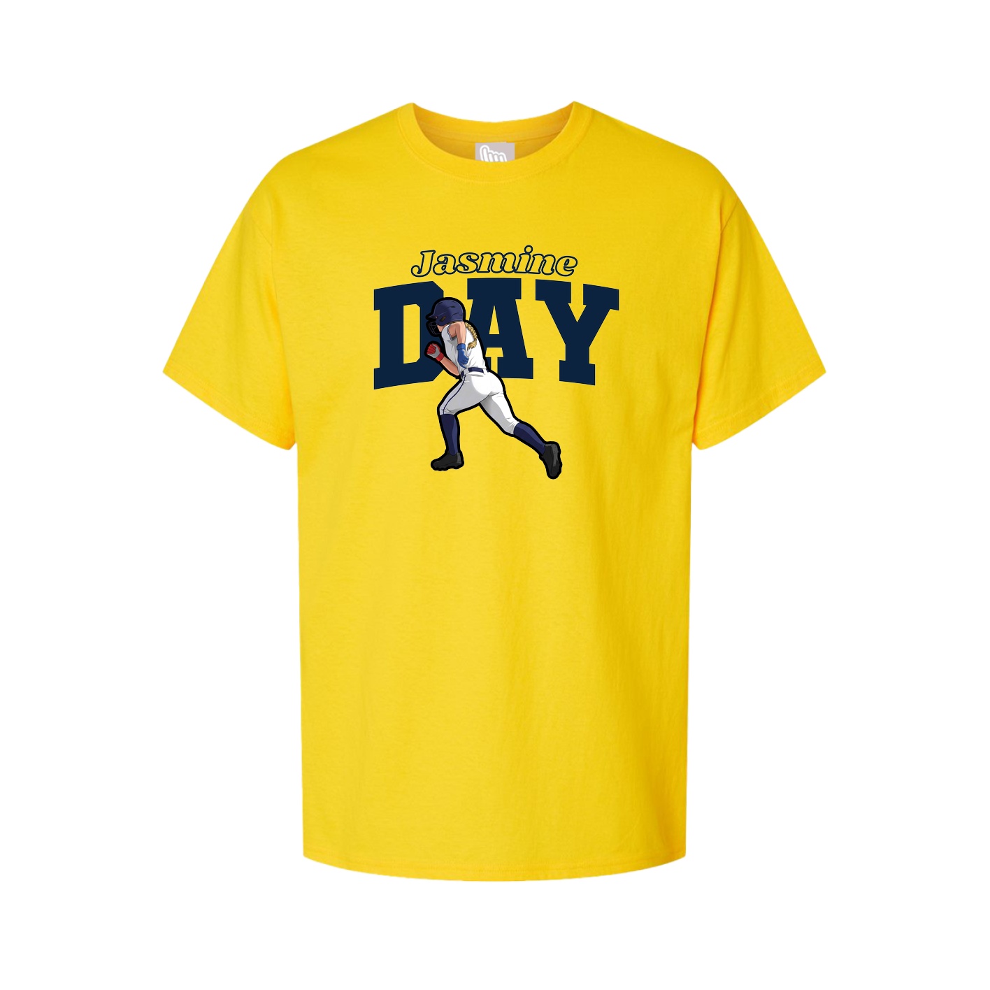 Tee — Name Arch in Gold