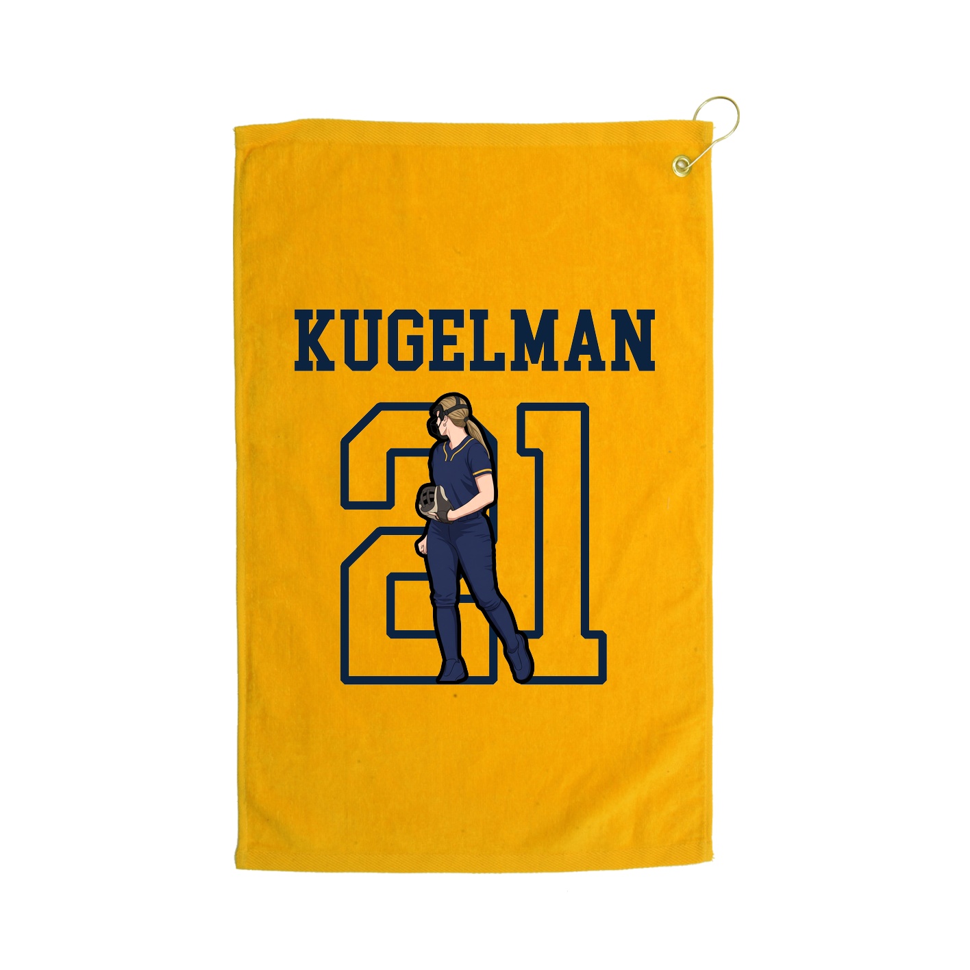Golf Towel — Shirsey in Gold