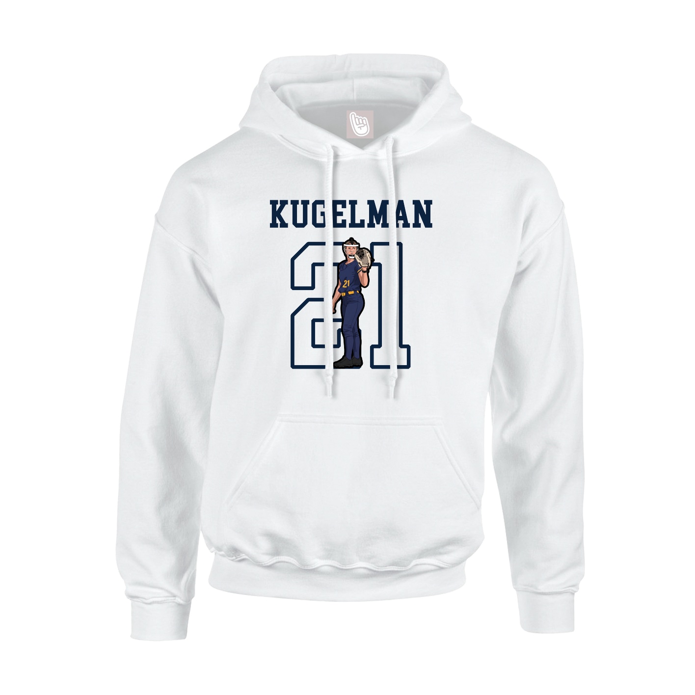 Youth Hoodie — Shirsey in White