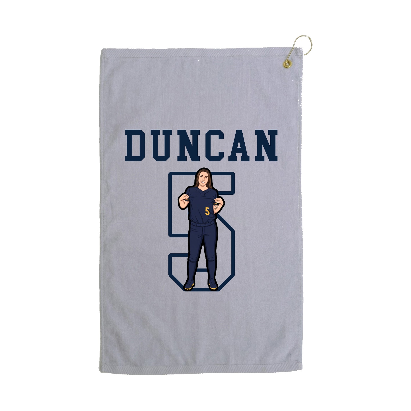 Golf Towel — Shirsey in Grey