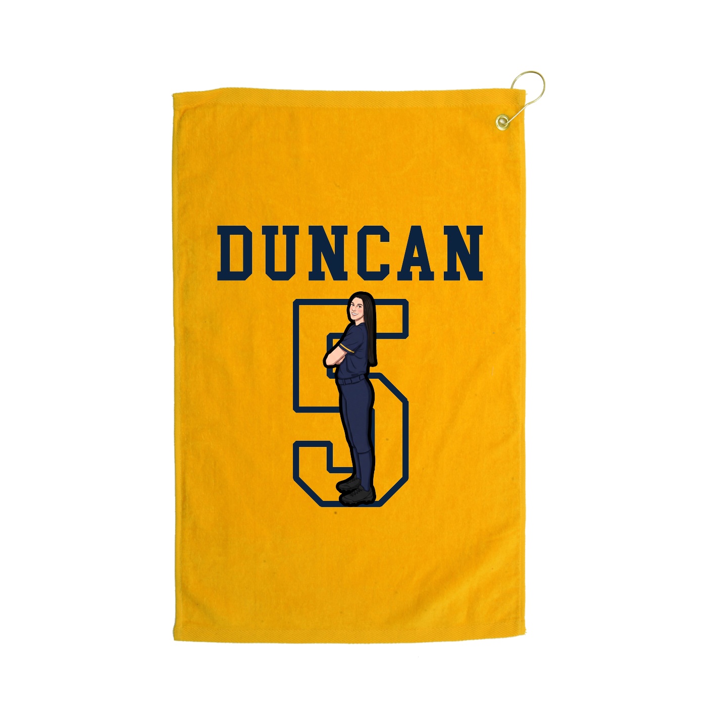 Golf Towel — Shirsey in Gold