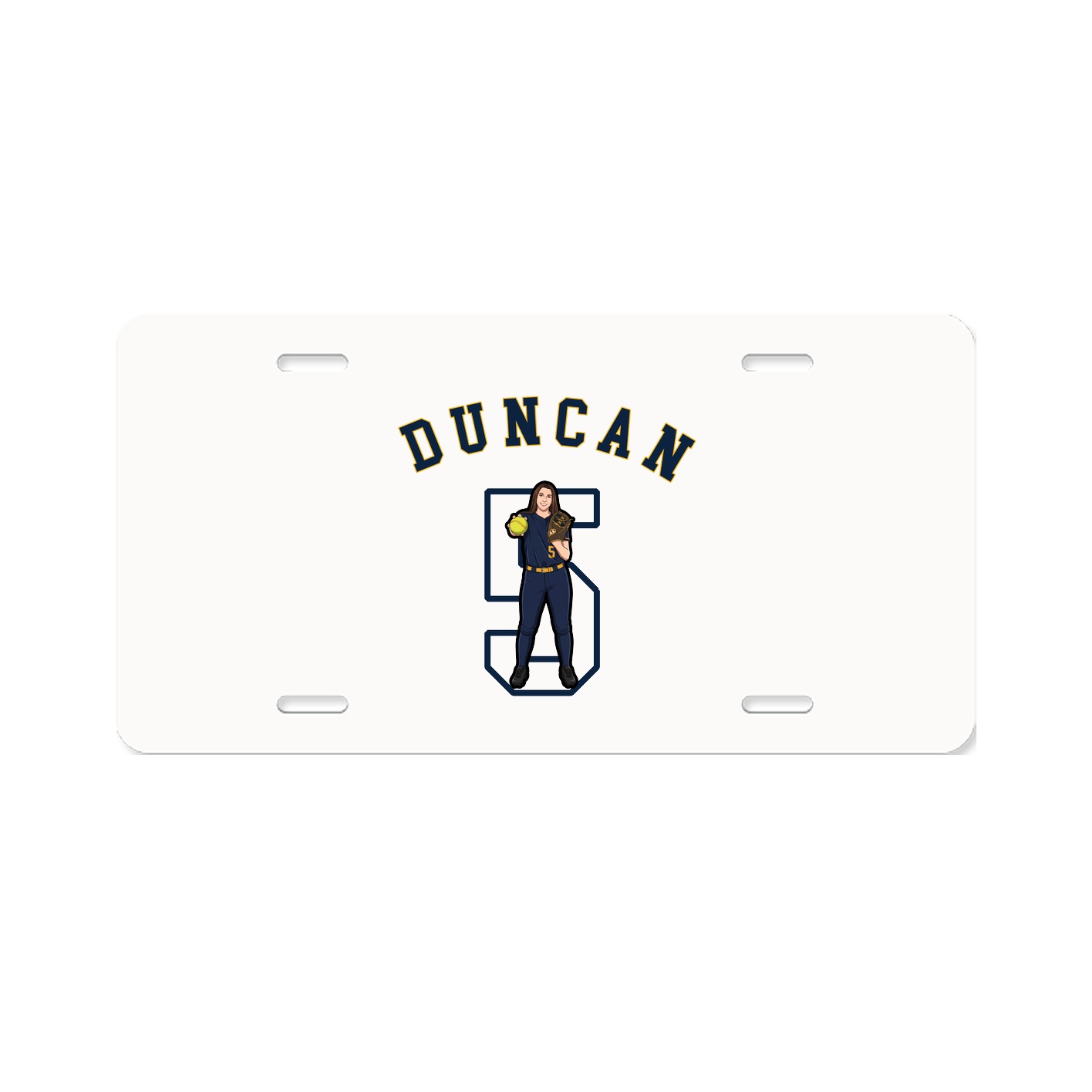 License Plate — Shirsey Arch in Classic