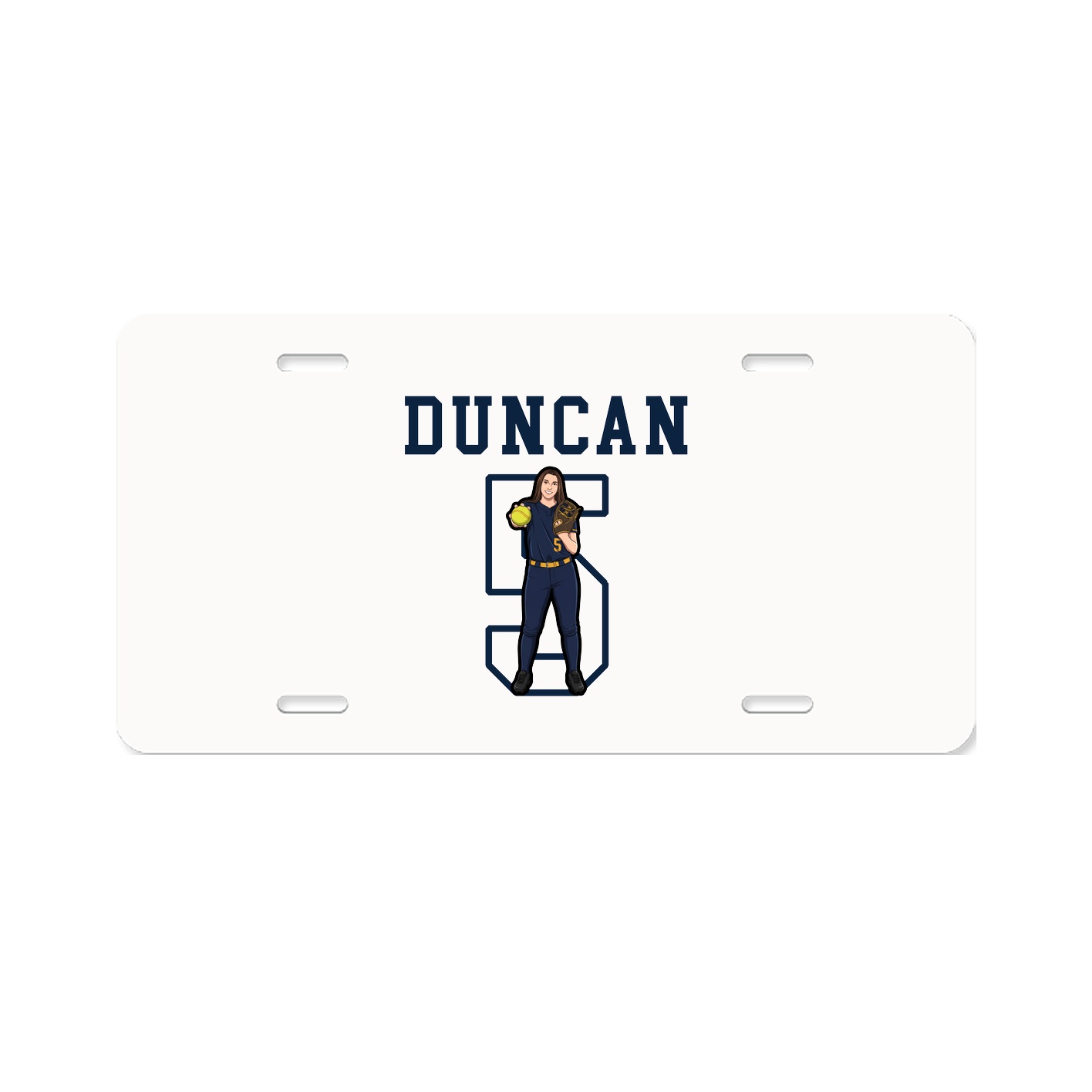 License Plate — Shirsey in Classic
