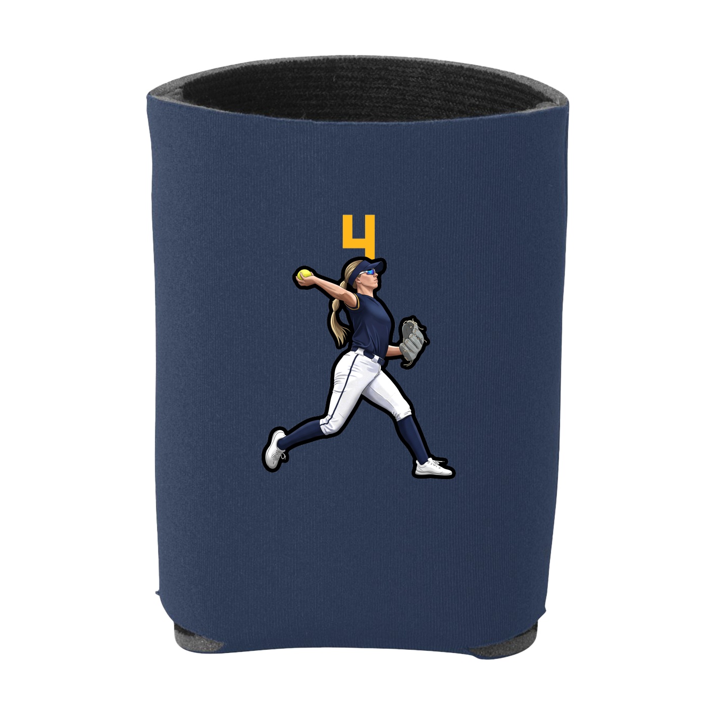 Can Holder — Number Top in Navy