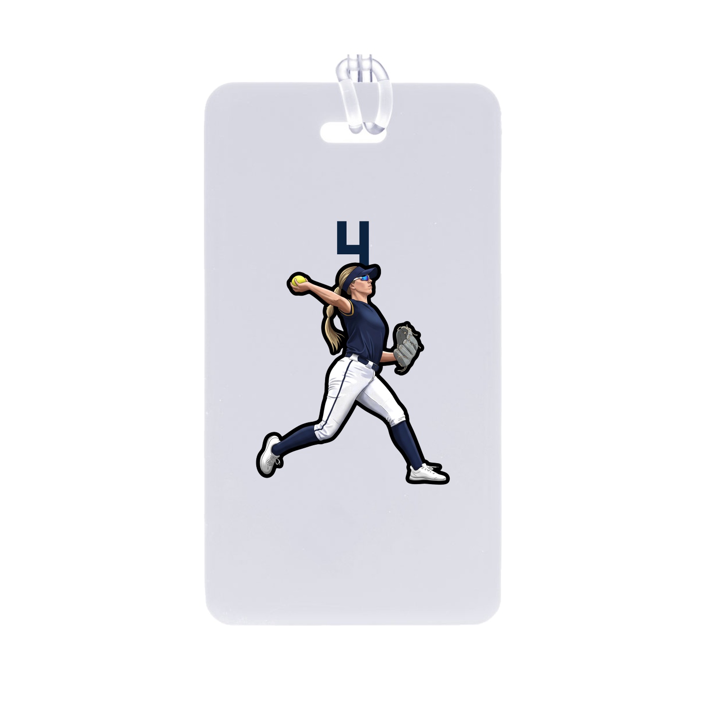 Bag Tag — Number Top in Classic