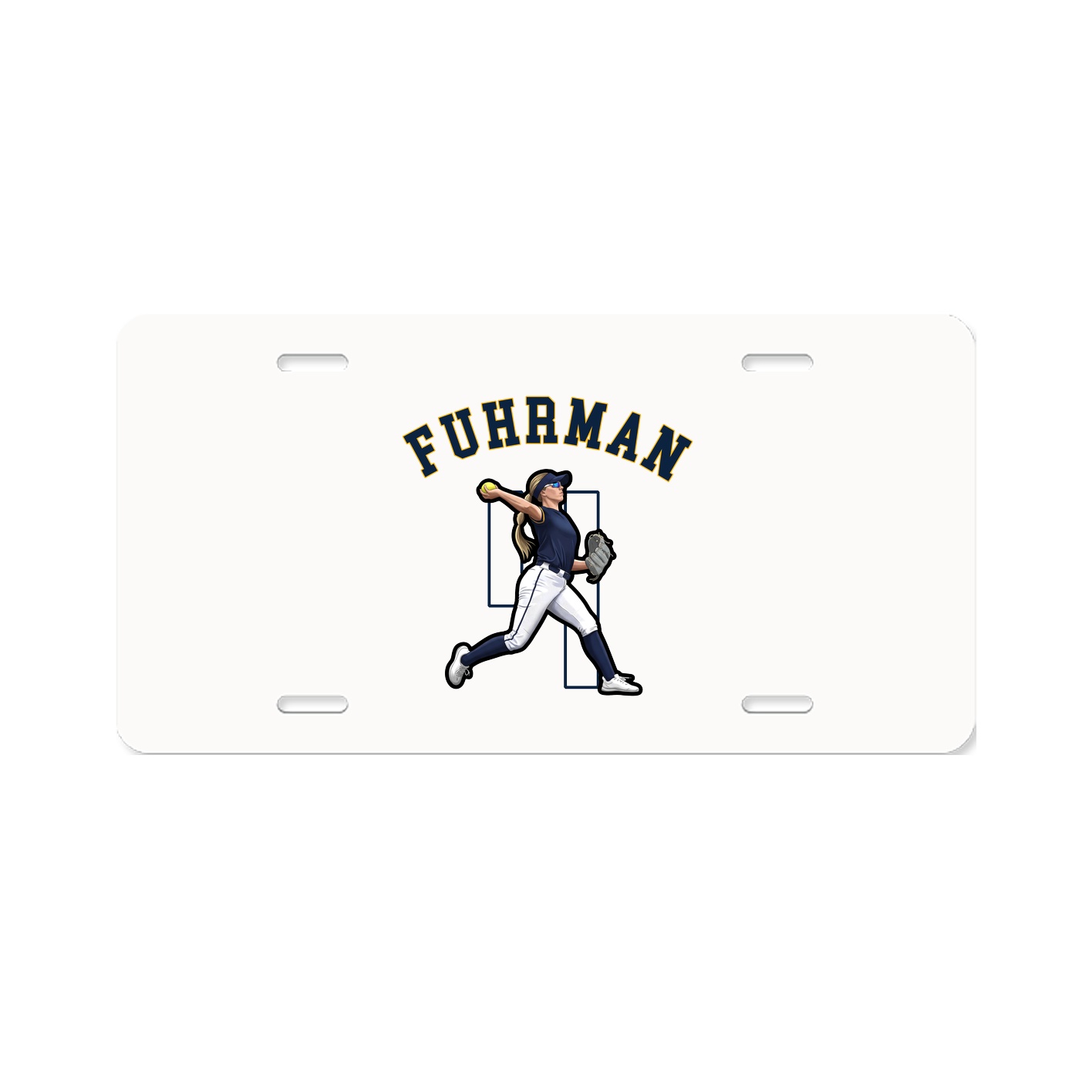 License Plate — Shirsey Arch in Classic