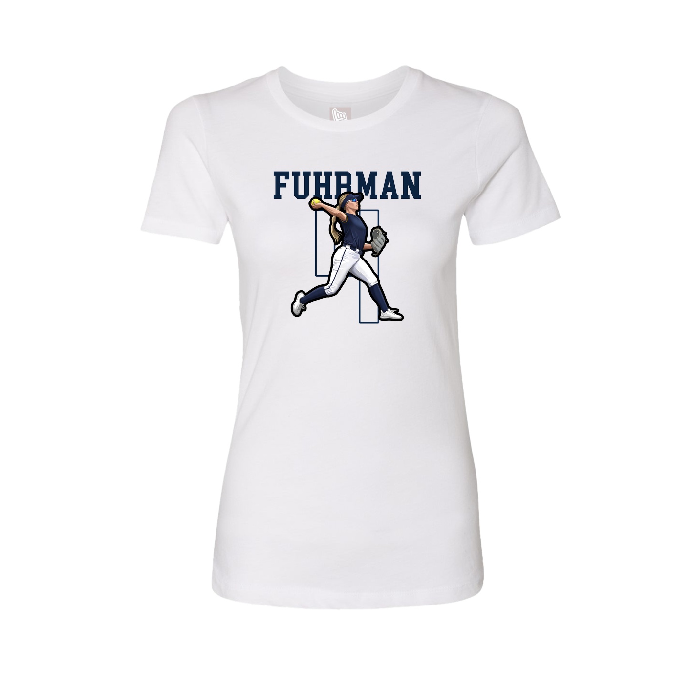 Fitted Women's Tee — Shirsey in White