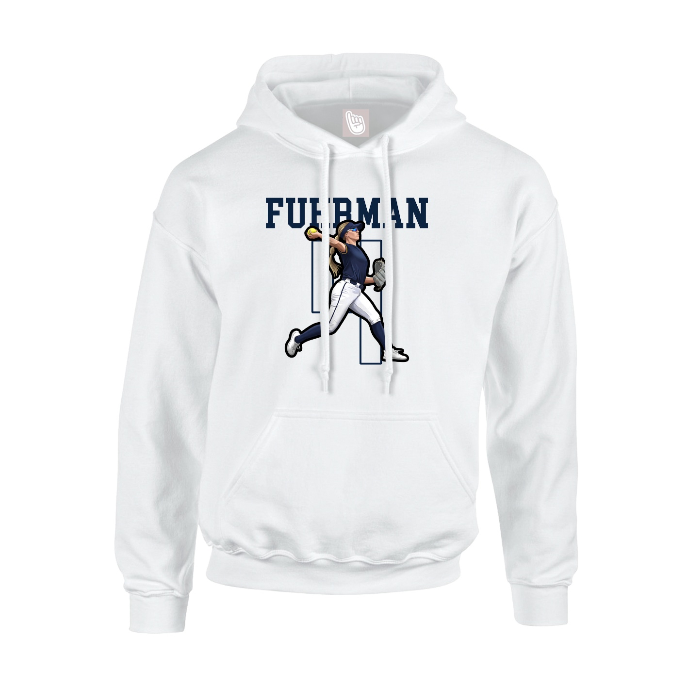 Youth Hoodie — Shirsey in White