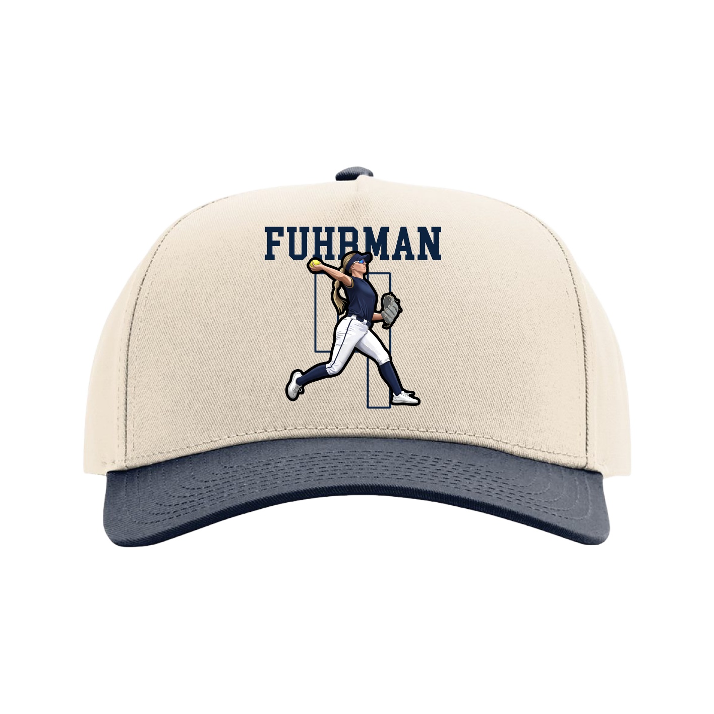 Full Fabric Five-Panel Champ Cap