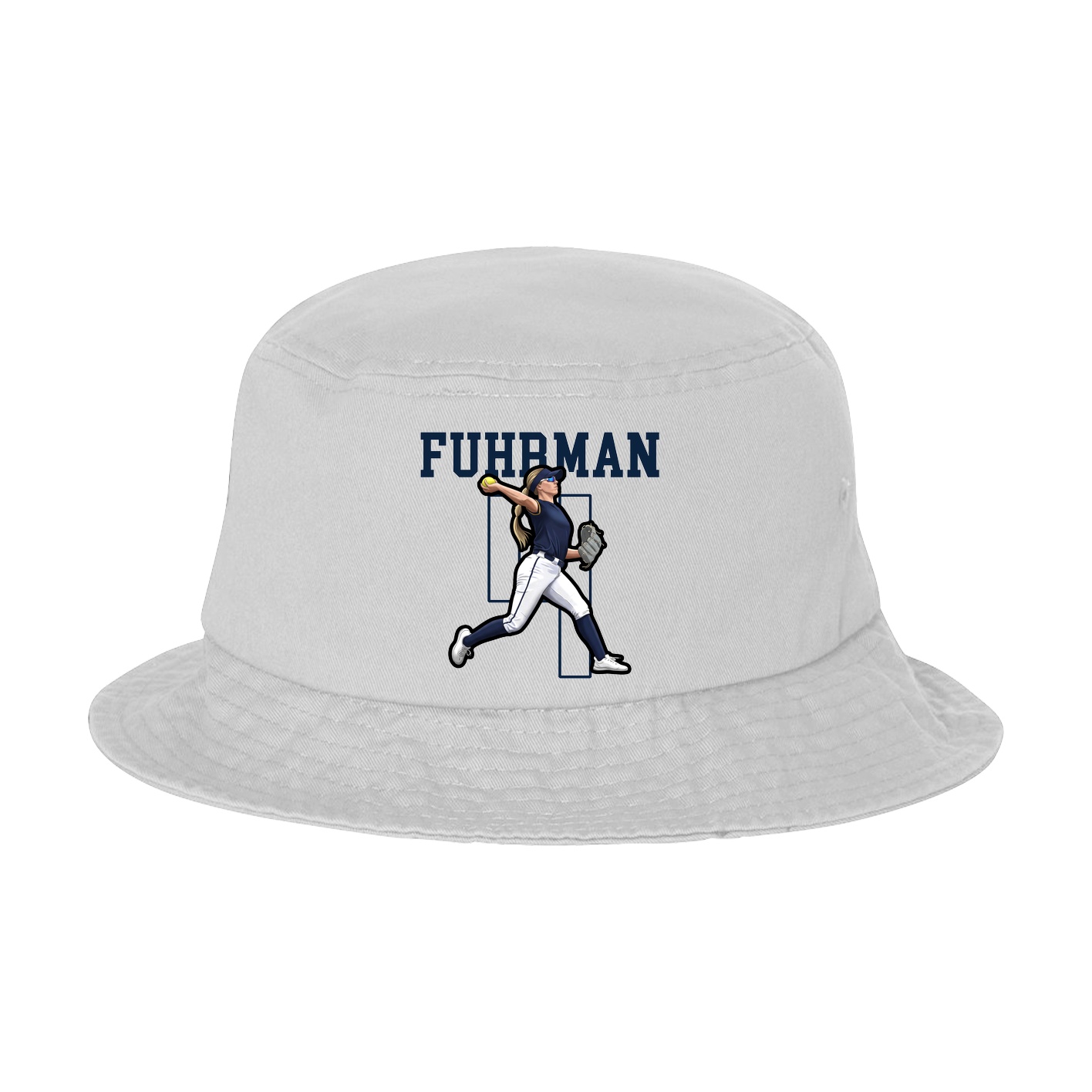 Bucket Cap — Shirsey in White