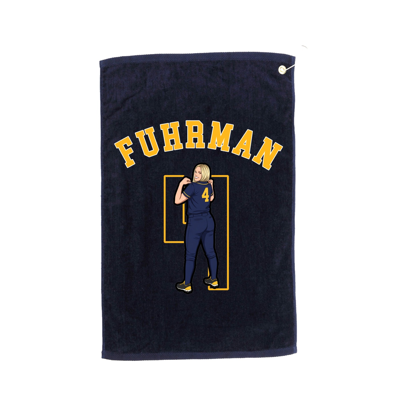 Golf Towel — Shirsey Arch in Navy