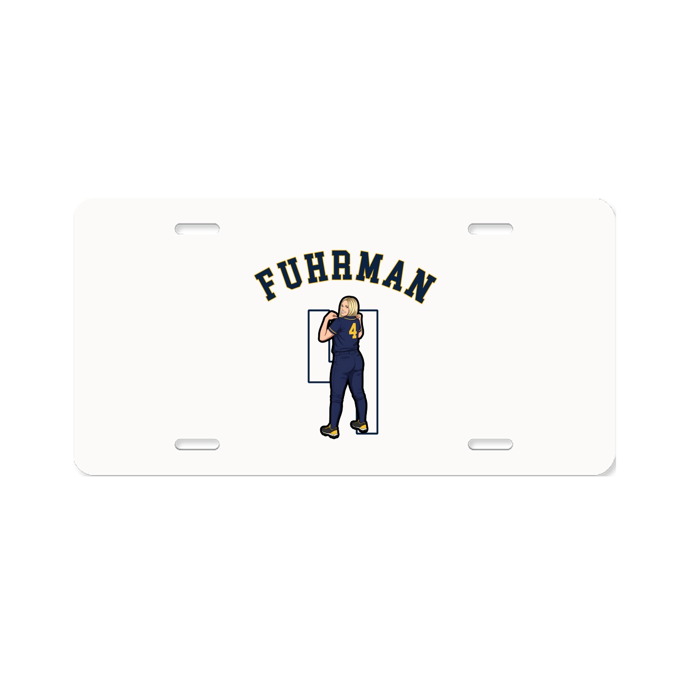 License Plate — Shirsey Arch in Classic