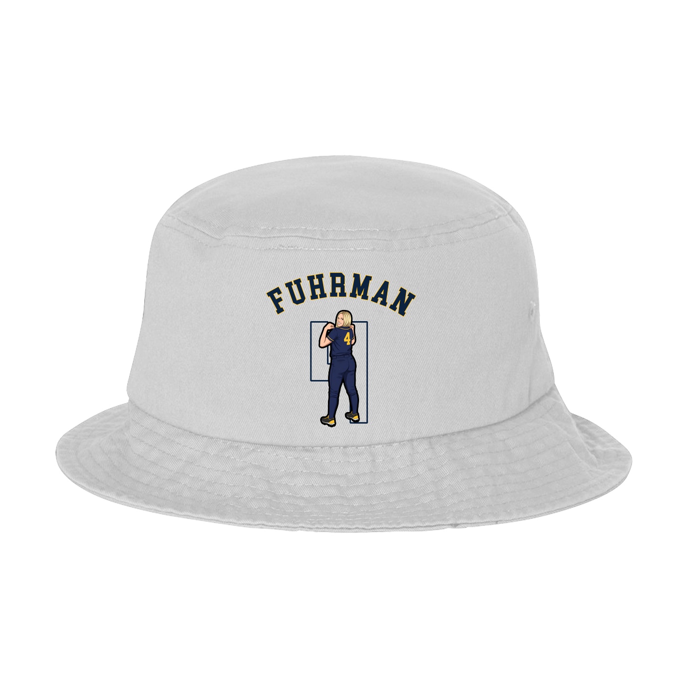 Bucket Cap — Shirsey Arch in White
