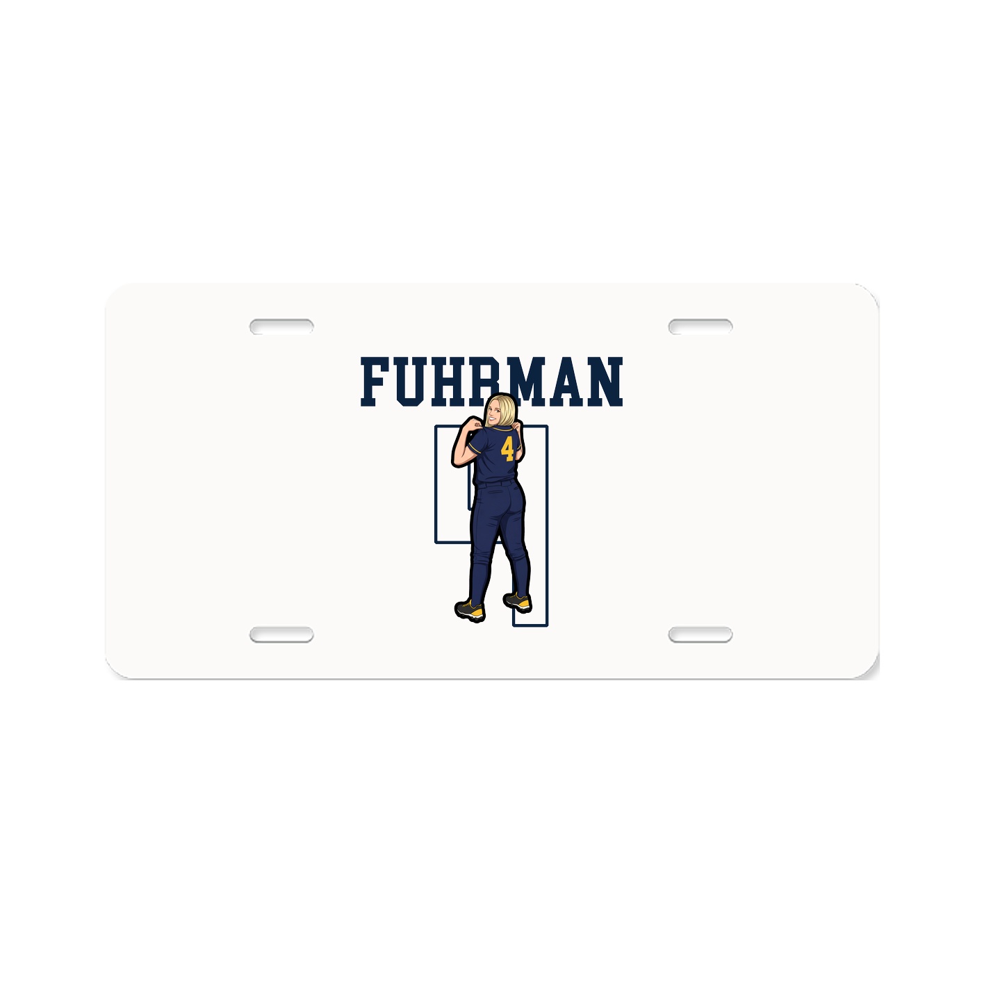 License Plate — Shirsey in Classic