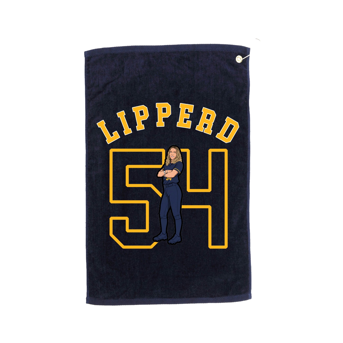 Golf Towel — Shirsey Arch in Navy