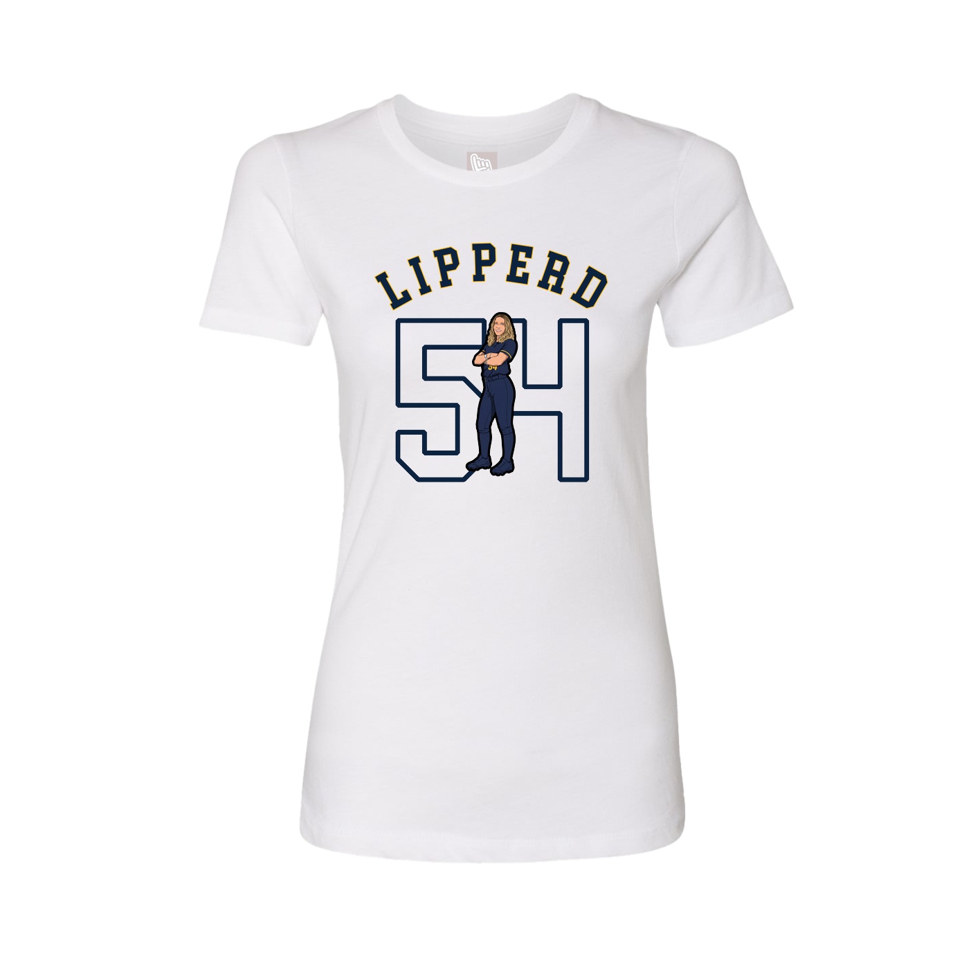 Womens Tee — Shirsey Arch in White