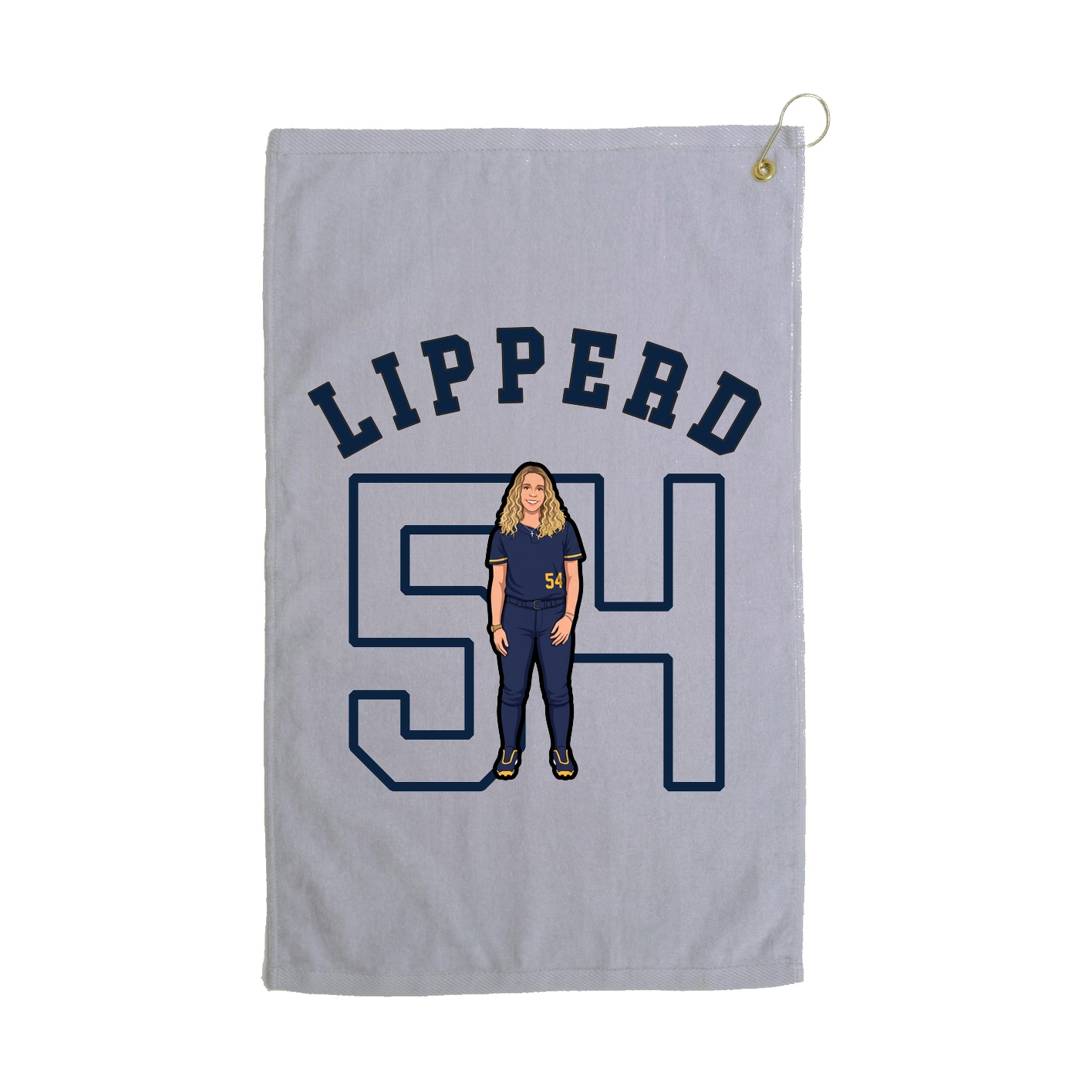 Golf Towel — Shirsey Arch in Grey