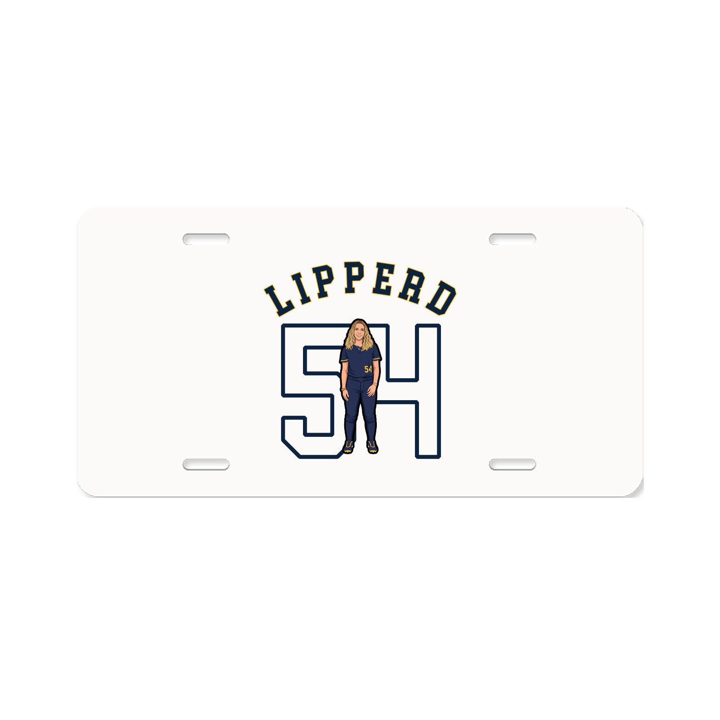 License Plate — Shirsey Arch in Classic