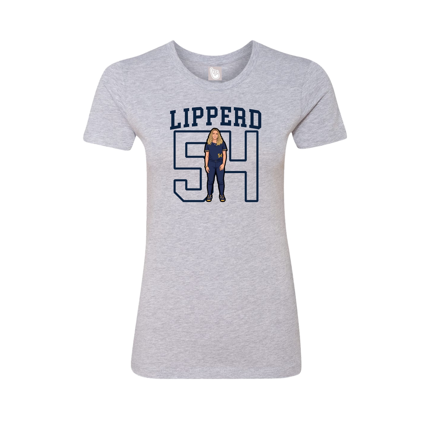 Womens Tee — Shirsey in Grey