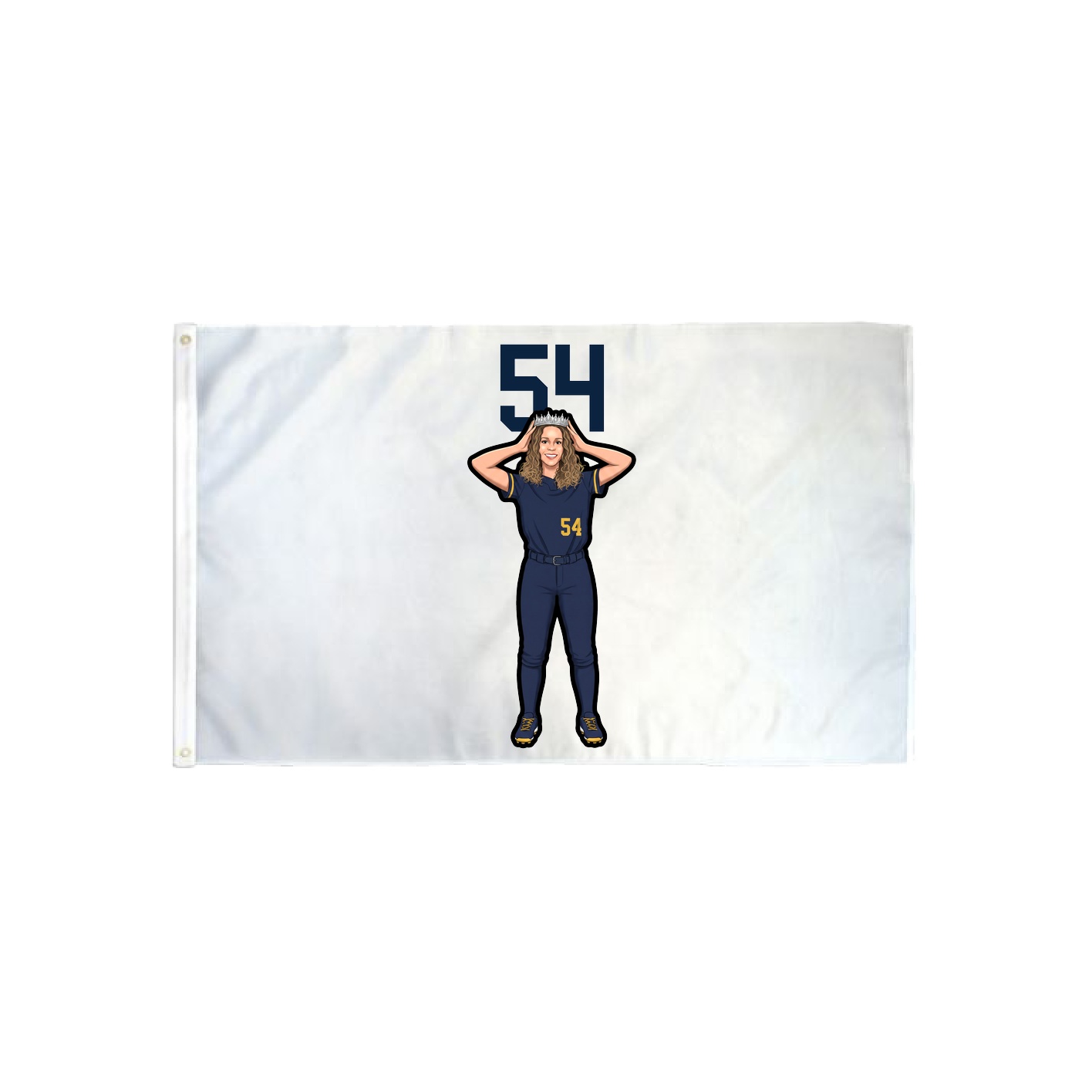 3x5 Flag — Number Top in Classic