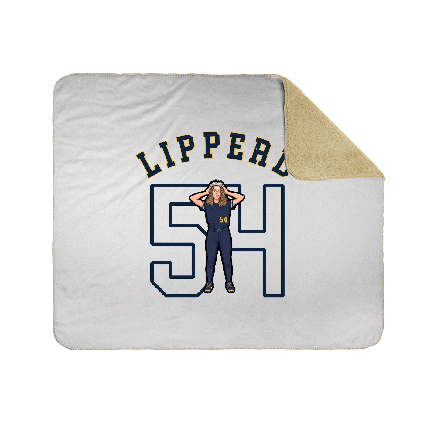 Throw Blanket — Shirsey Arch in White