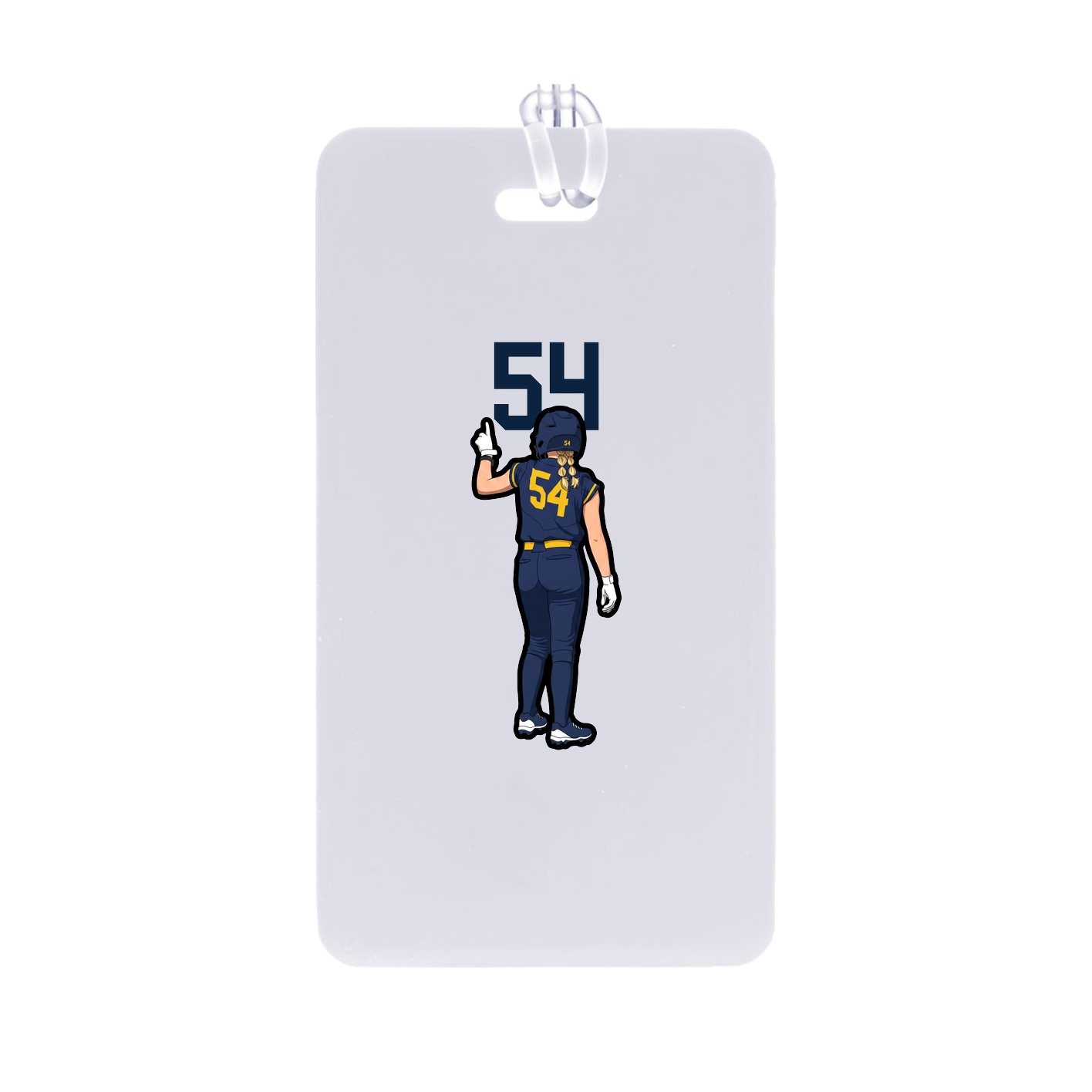 Bag Tag — Number Top in Classic