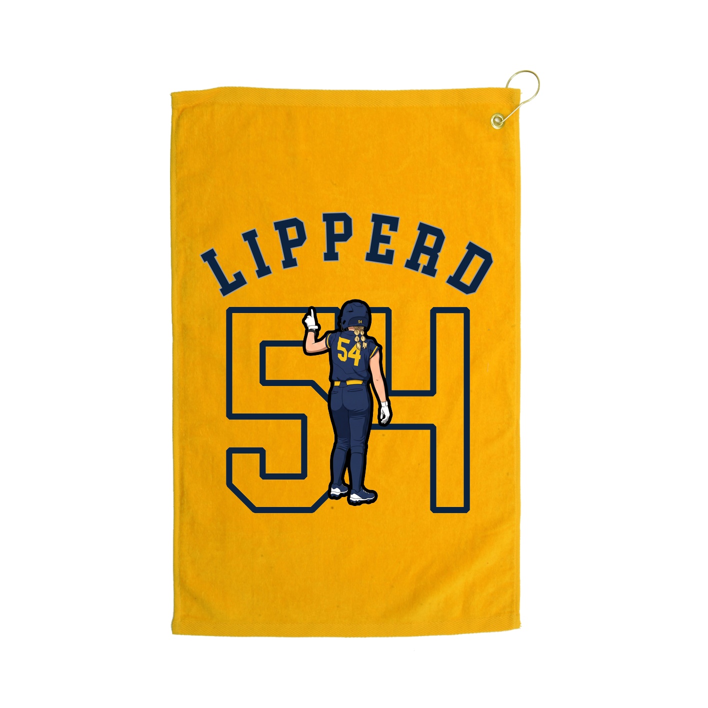 Golf Towel — Shirsey Arch in Gold