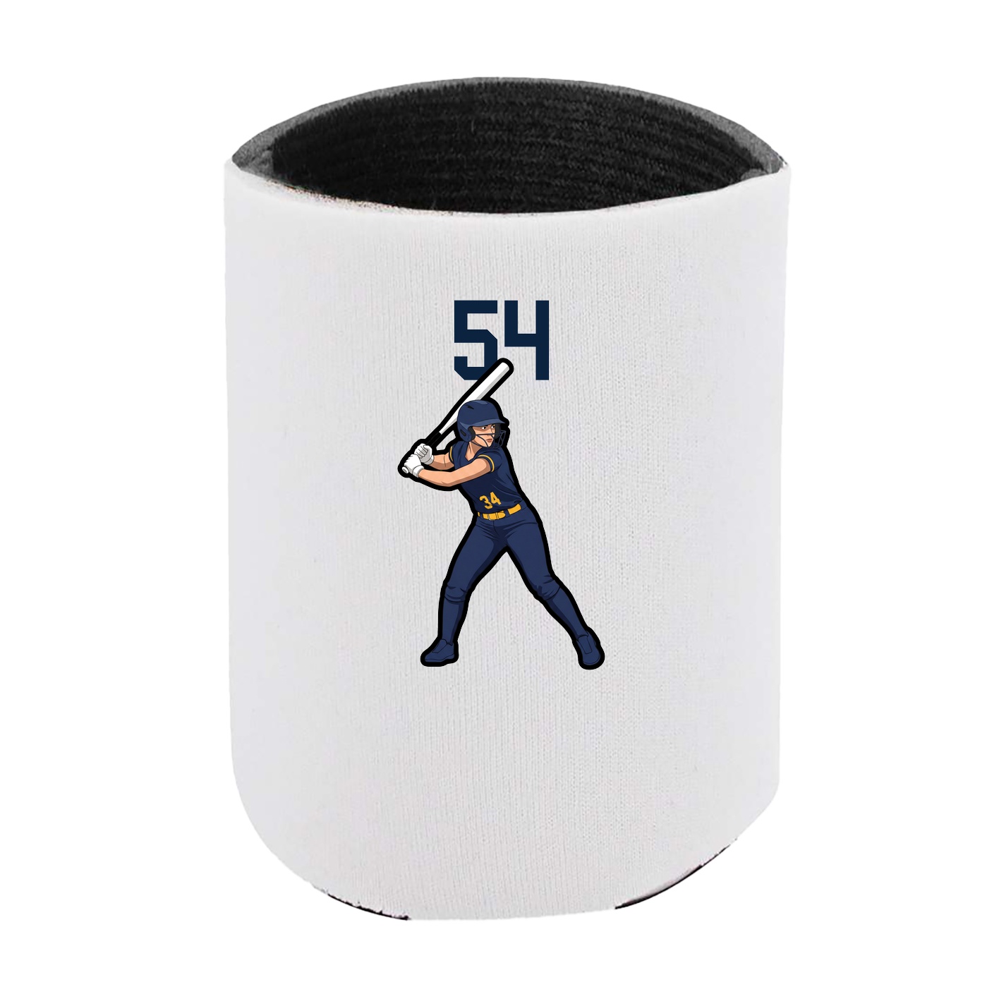 Can Holder — Number Top in White