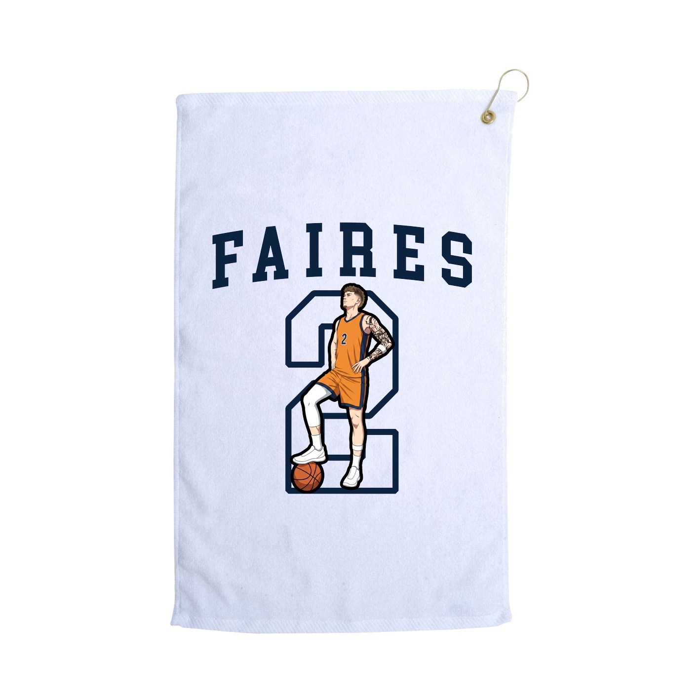 Golf Towel — Shirsey in White