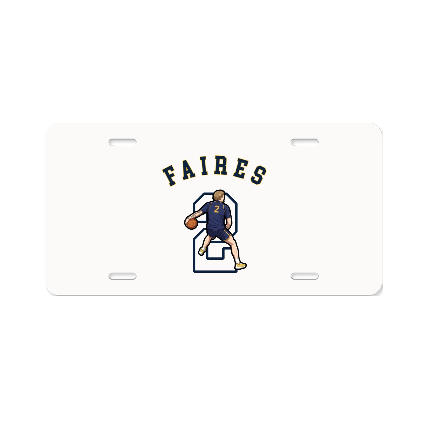License Plate — Shirsey Arch in Classic