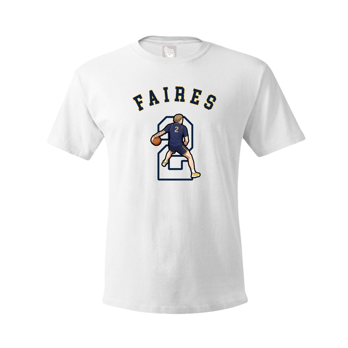 Youth Tee — Shirsey Arch in White