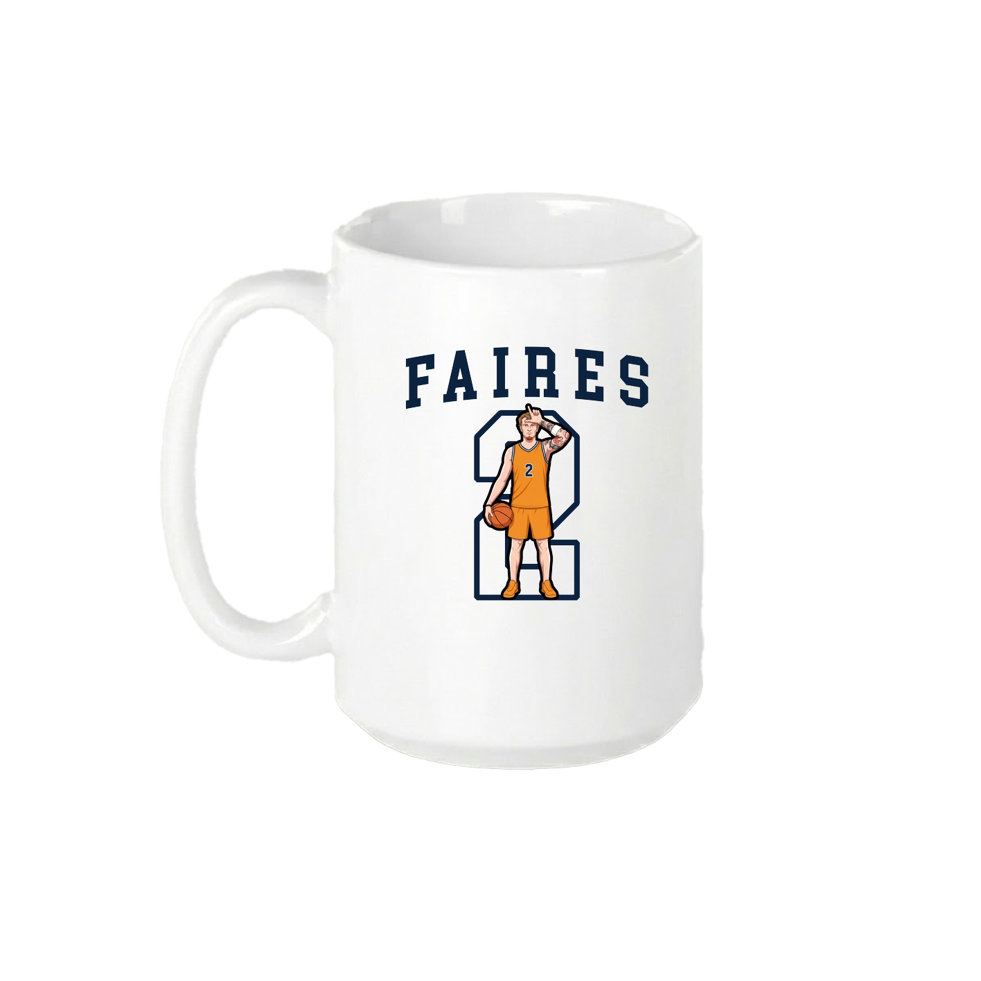 15oz Coffee Mug — Shirsey in White
