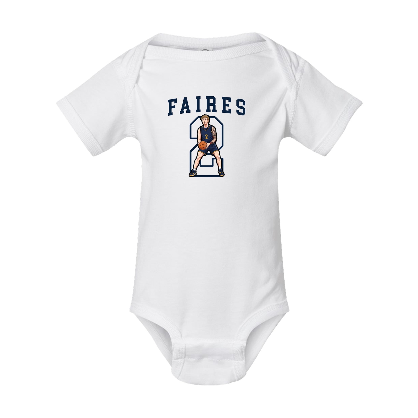 Baby Onesie — Shirsey in White