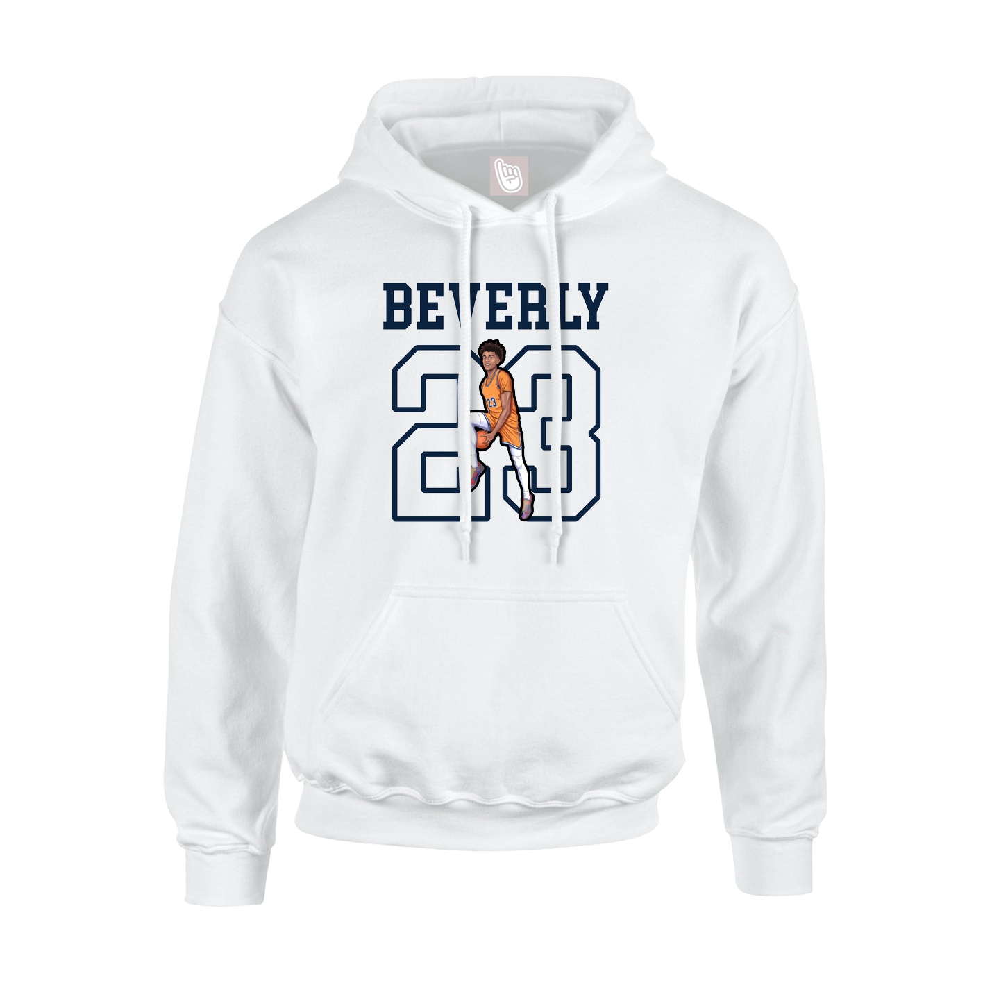 Hoodie — Shirsey in White