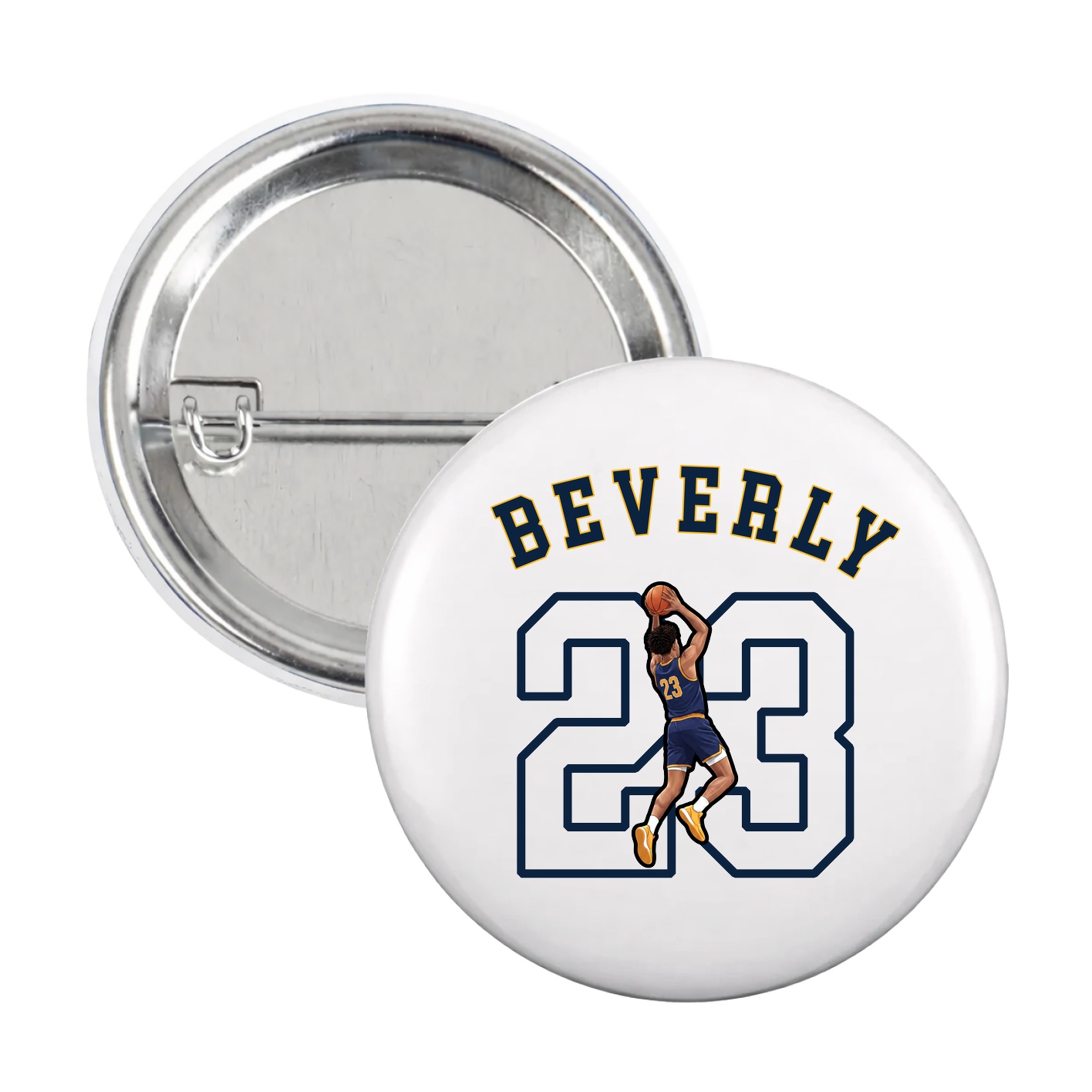 Game Day Button — Shirsey Arch in White