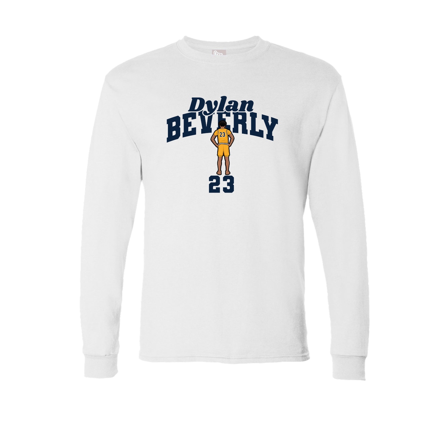 Long Sleeve Tee — Signature Arch in White