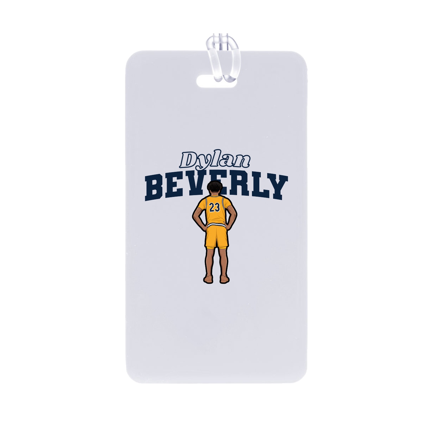 Bag Tag — Name Arch in Classic