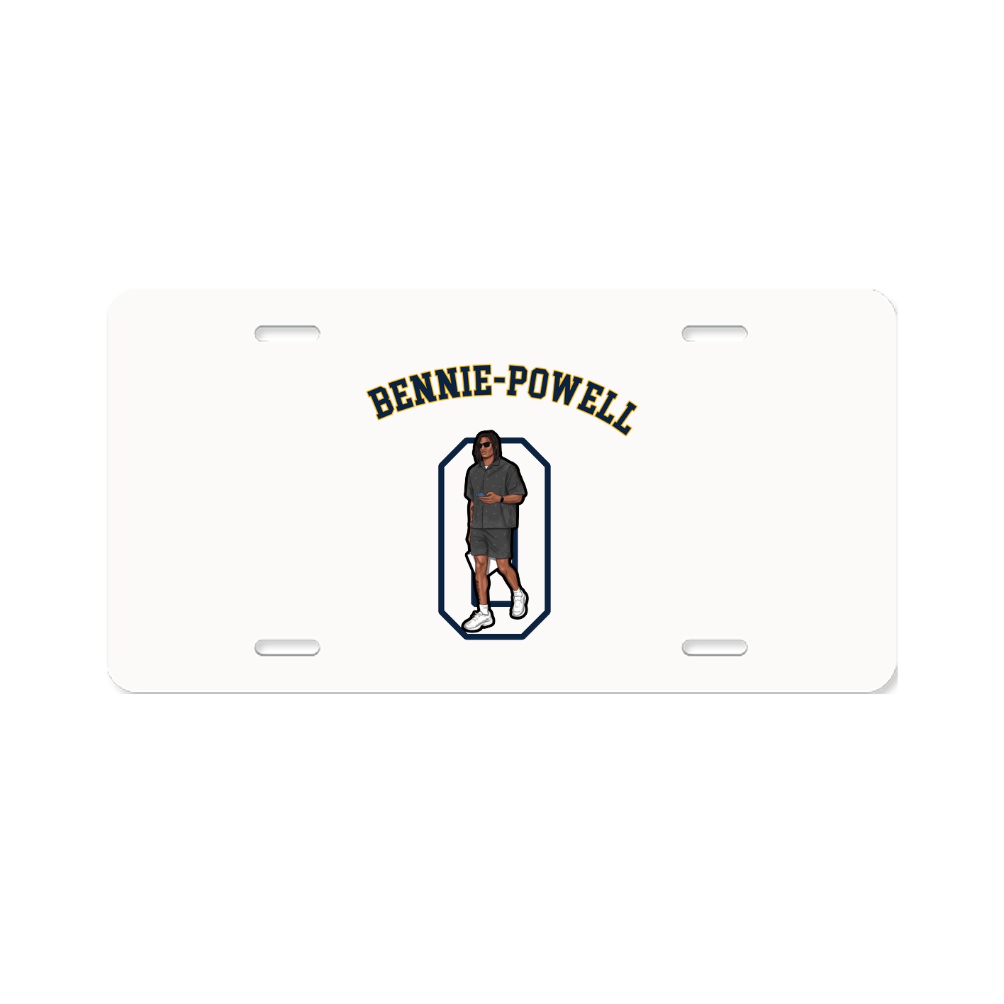 License Plate — Shirsey Arch in Classic